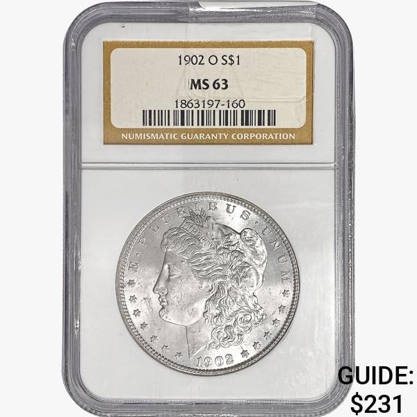 1902-O Morgan Silver Dollar NGC MS63 (1 of 2)