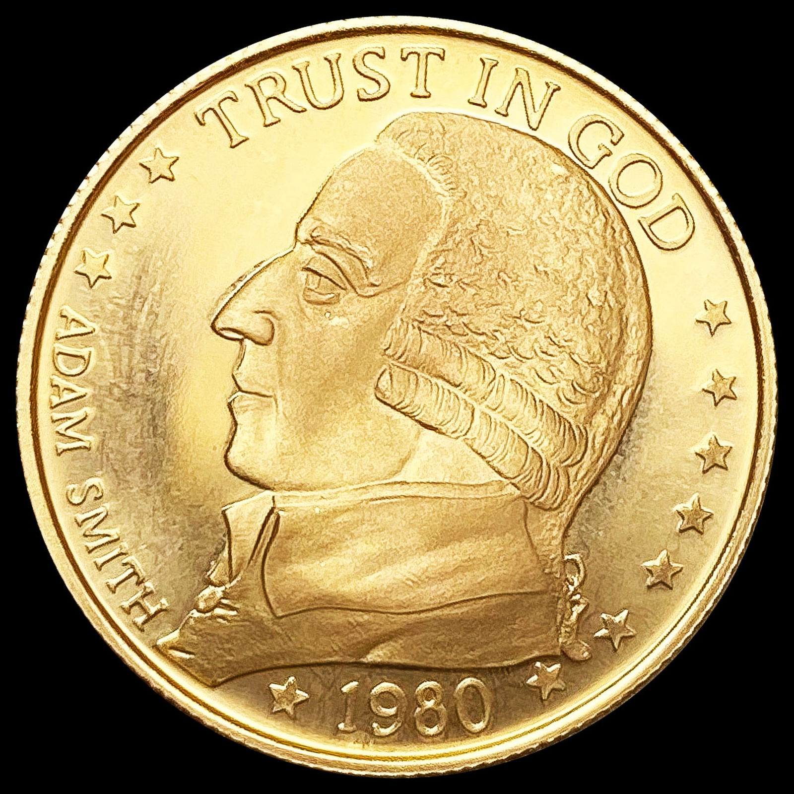 1980 GSC 1/10oz Gold G.10 Token UNCIRCULATED (1 of 2)