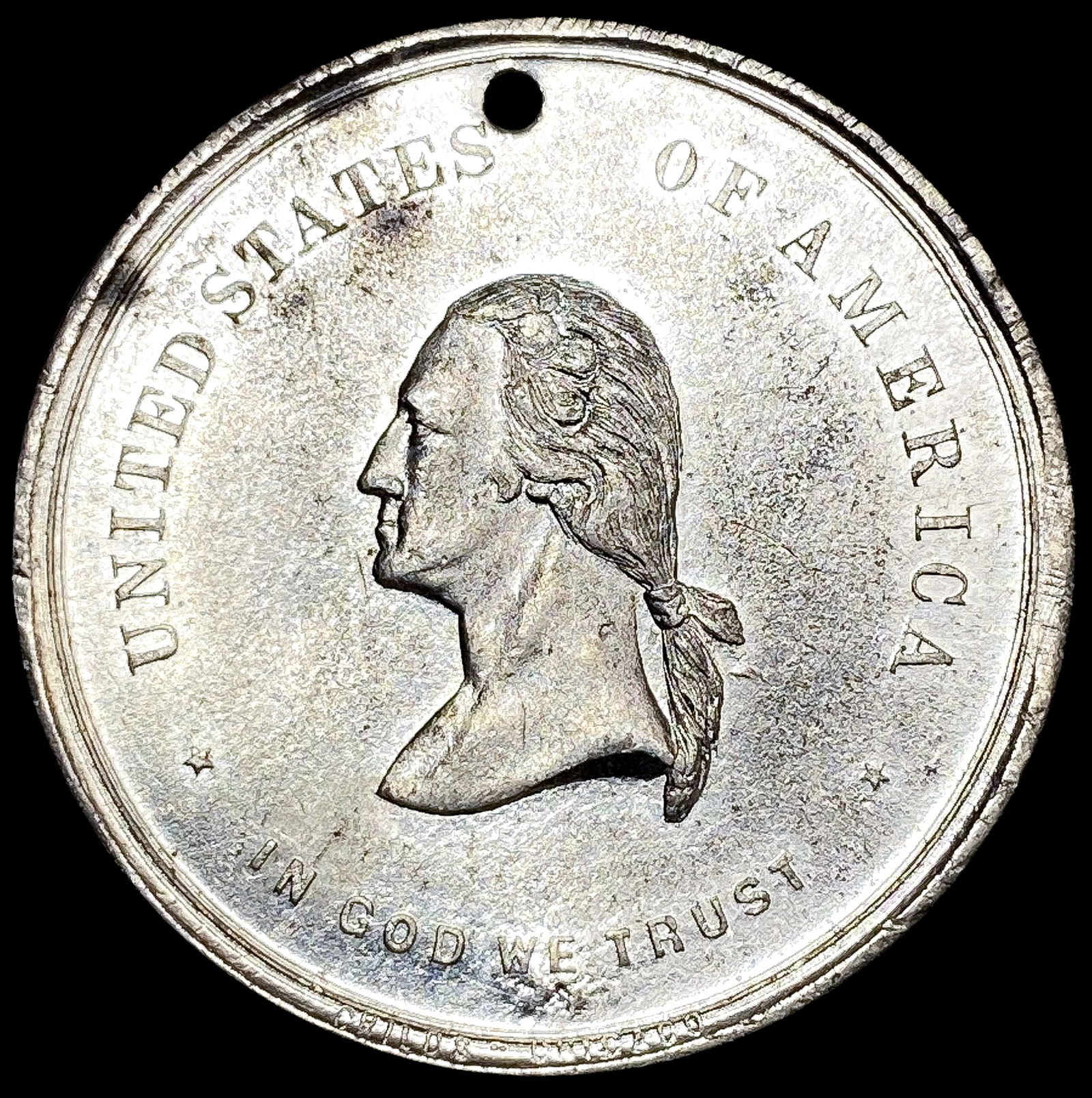 1889 Chicago Commem  Medal HIGH GRADE (1 of 2)