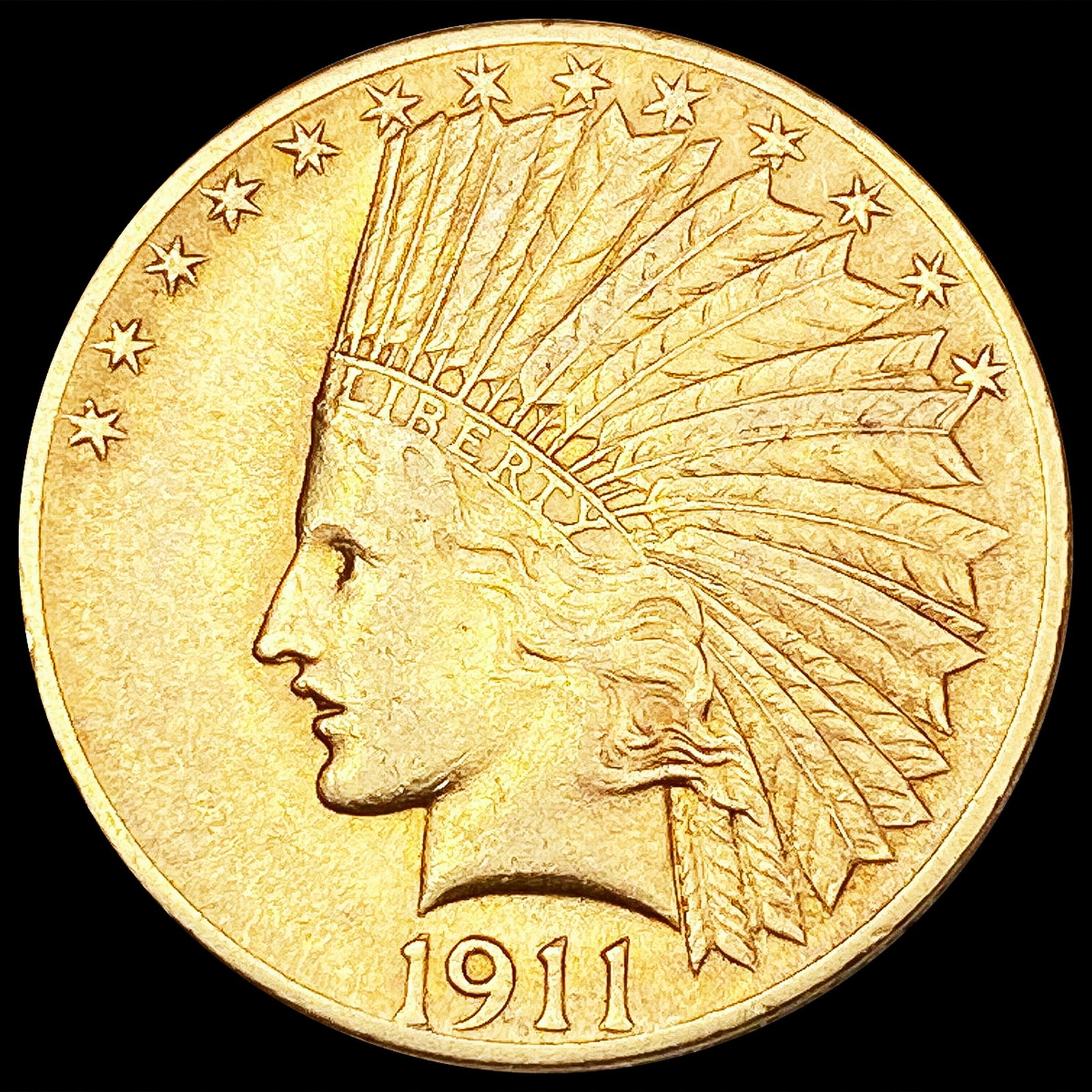 1911 $10 Gold Eagle CLOSELY UNCIRCULATED (1 of 2)