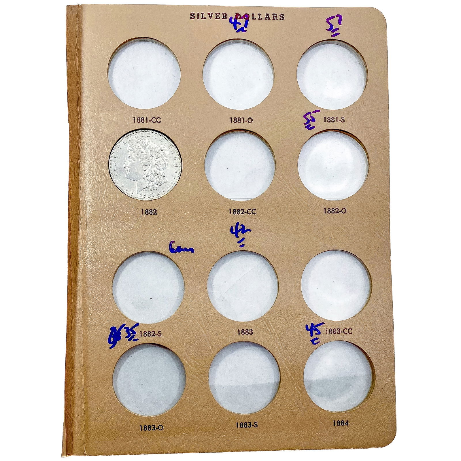 1882 Morgan Dollar Book [1 Coin] (1 of 3)