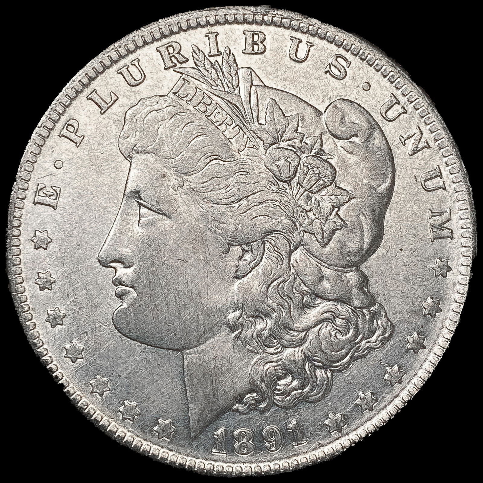1891-O Morgan Silver Dollar CLOSELY UNCIRCULATED (1 of 2)