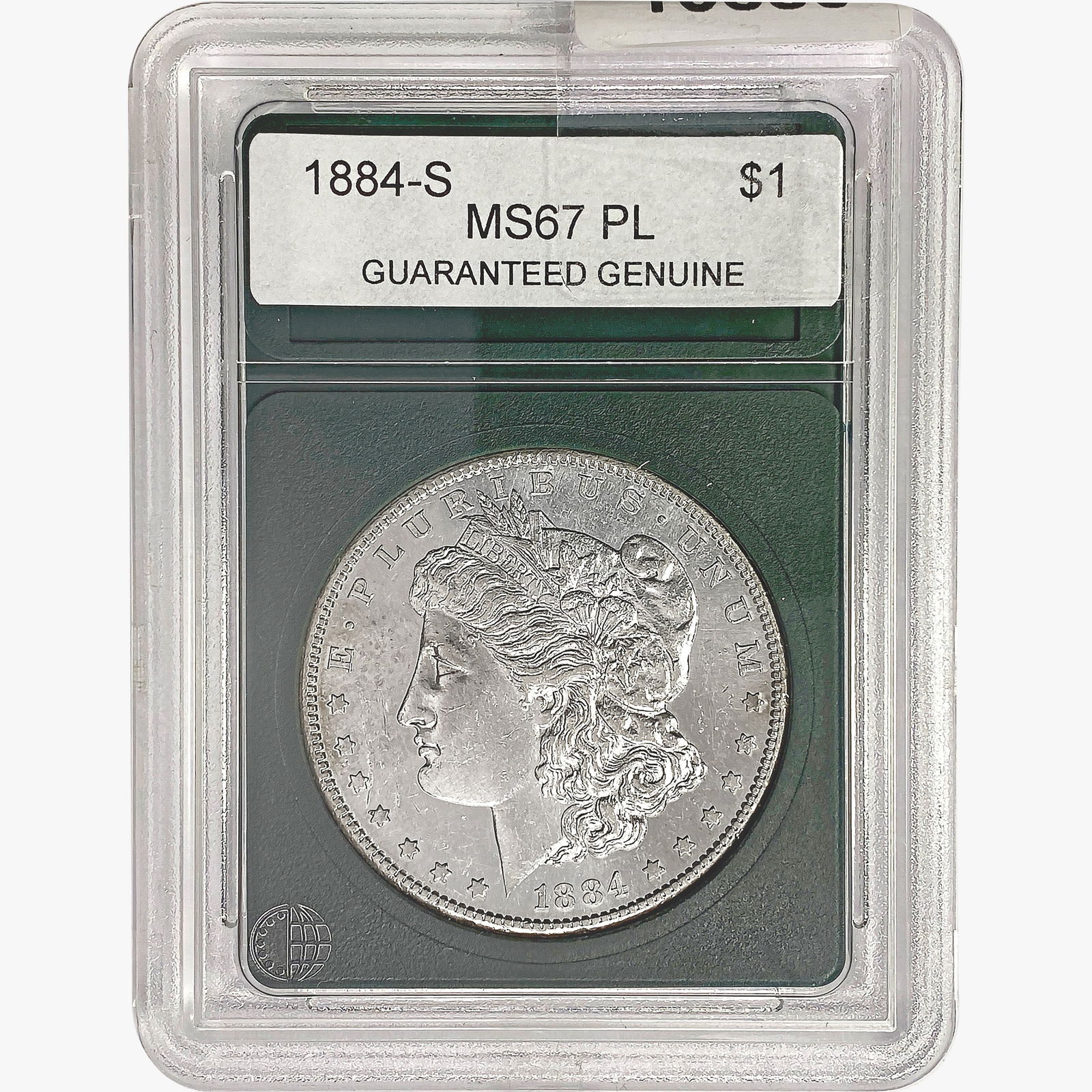 1884-S Morgan Silver Dollar GG MS67 PL (1 of 2)