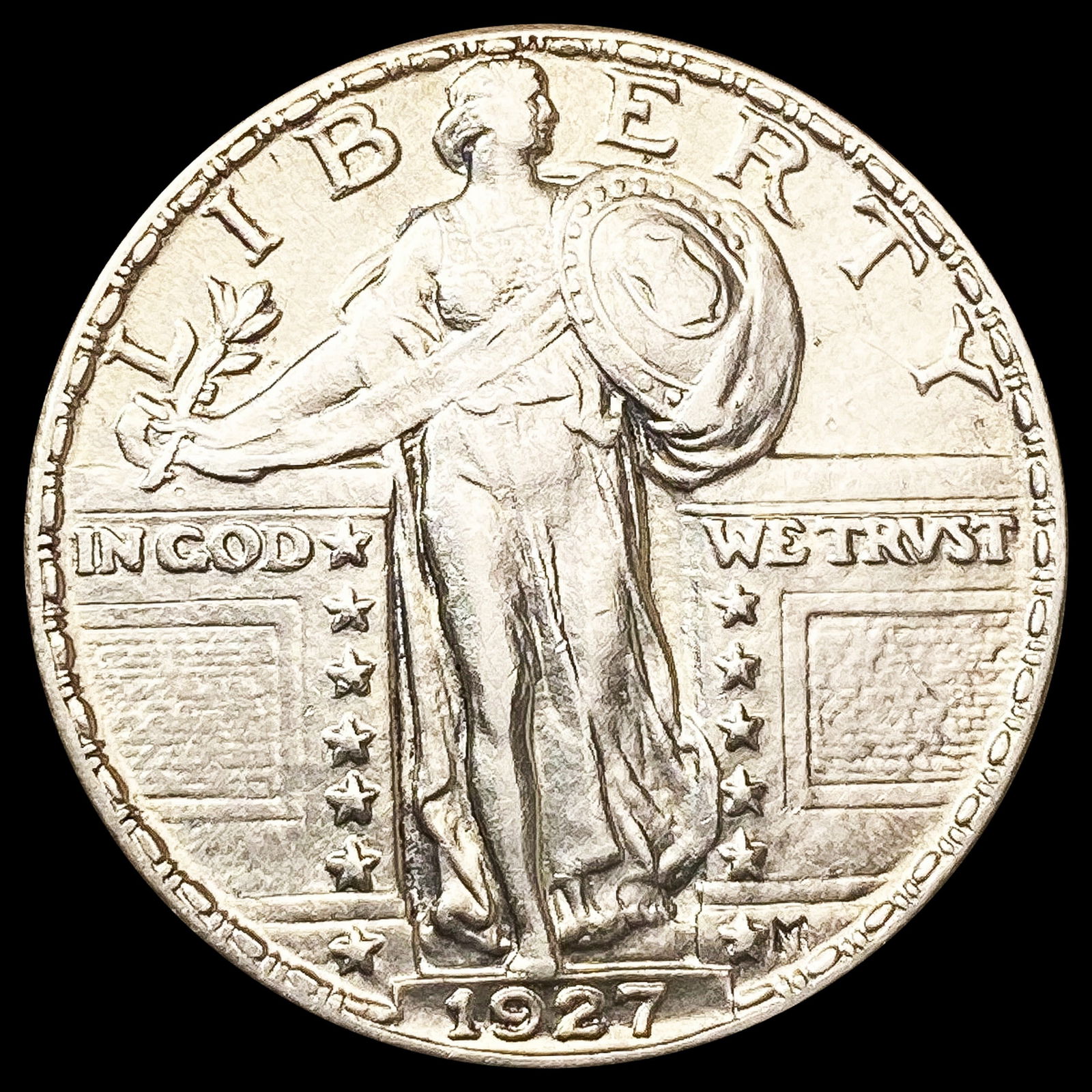 1927 Standing Liberty Quarter CLOSELY UNCIRCULATED (1 of 2)