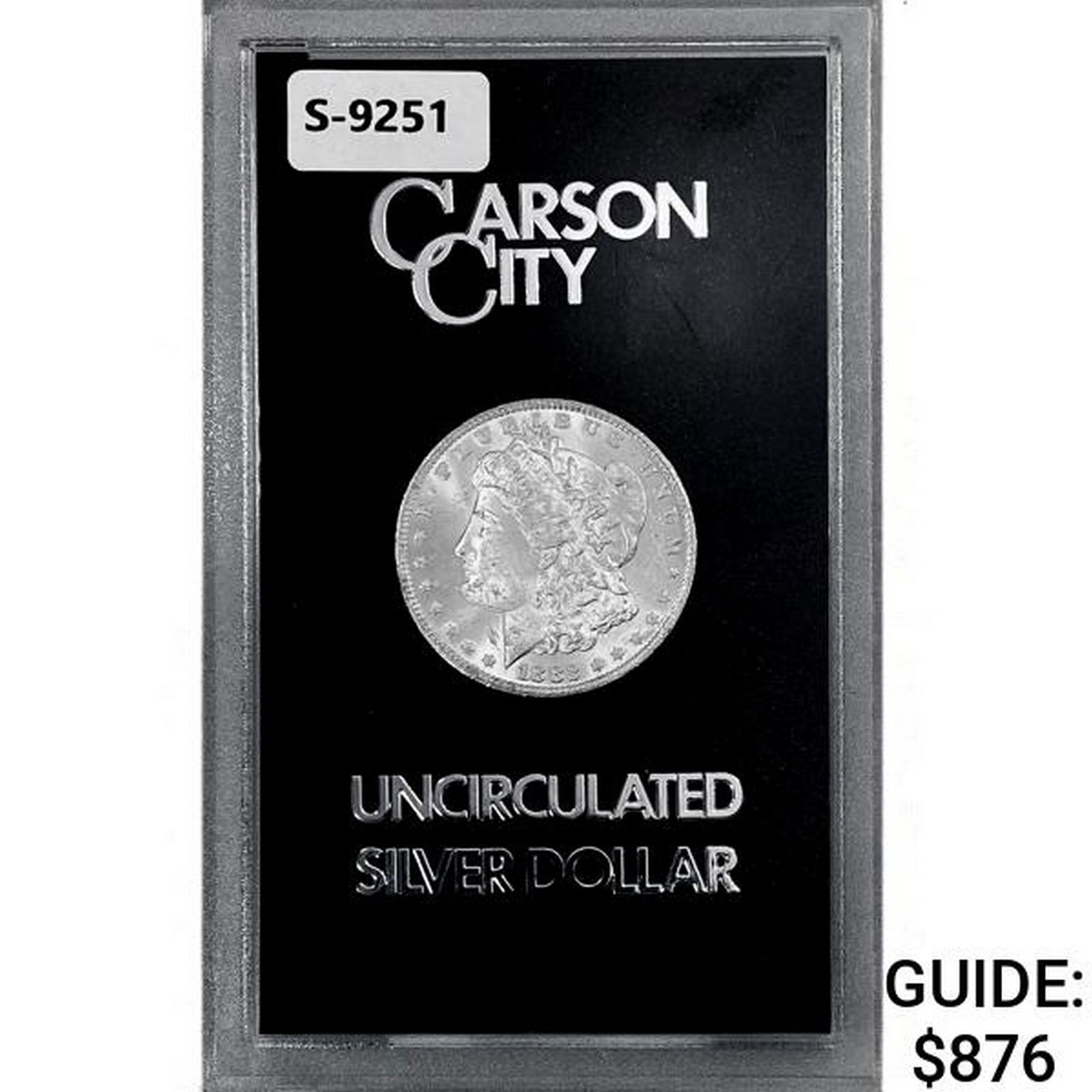 1882-CC Morgan Silver Dollar   GSA (1 of 2)