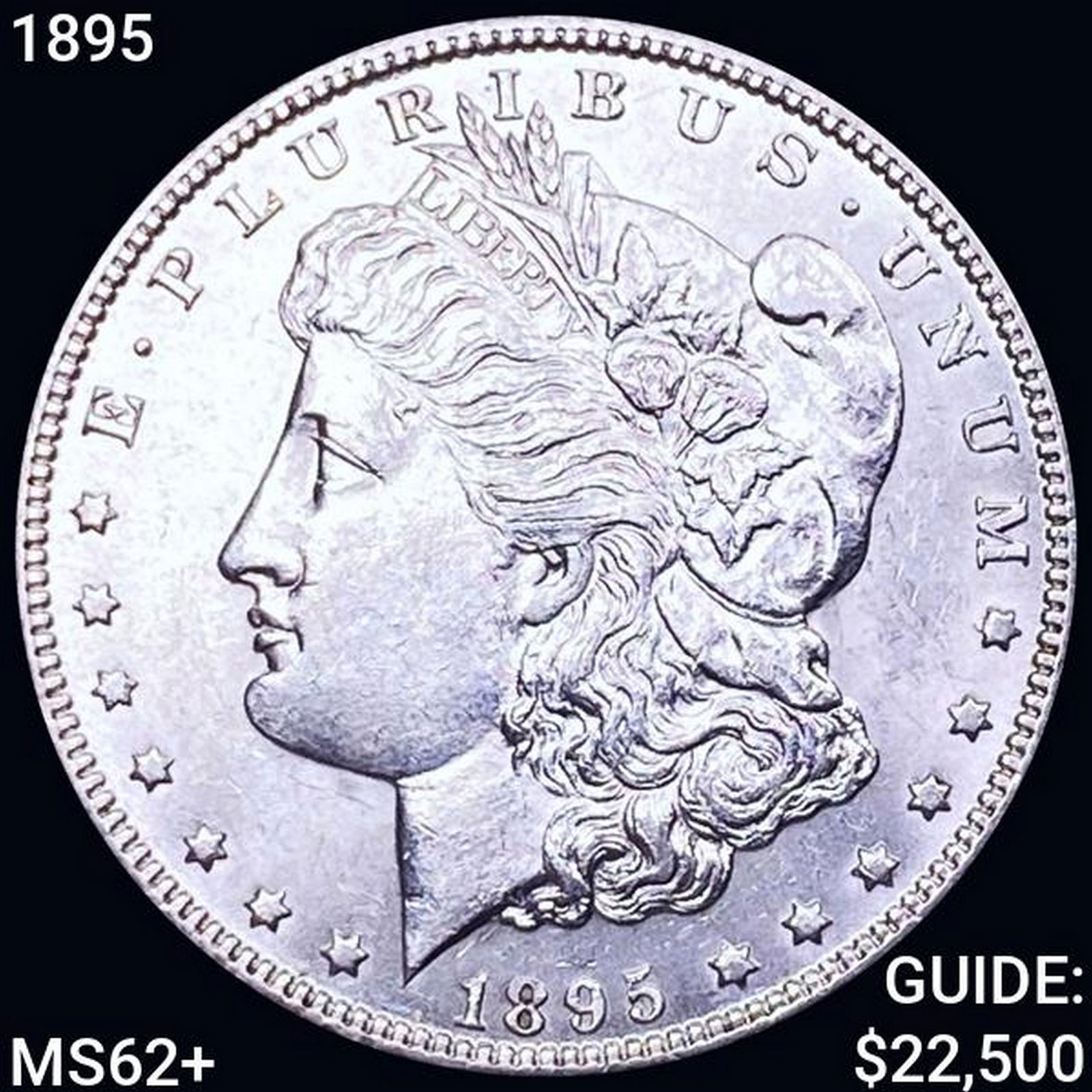 1895-O Morgan Silver Dollar UNCIRCULATED + (1 of 2)