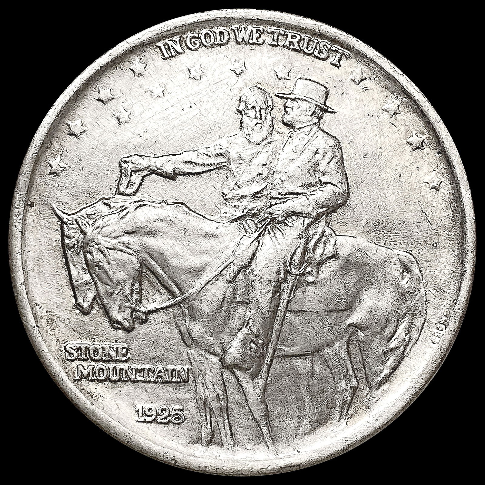 1925 Stone Mountain Half Dollar HIGH GRADE (1 of 2)