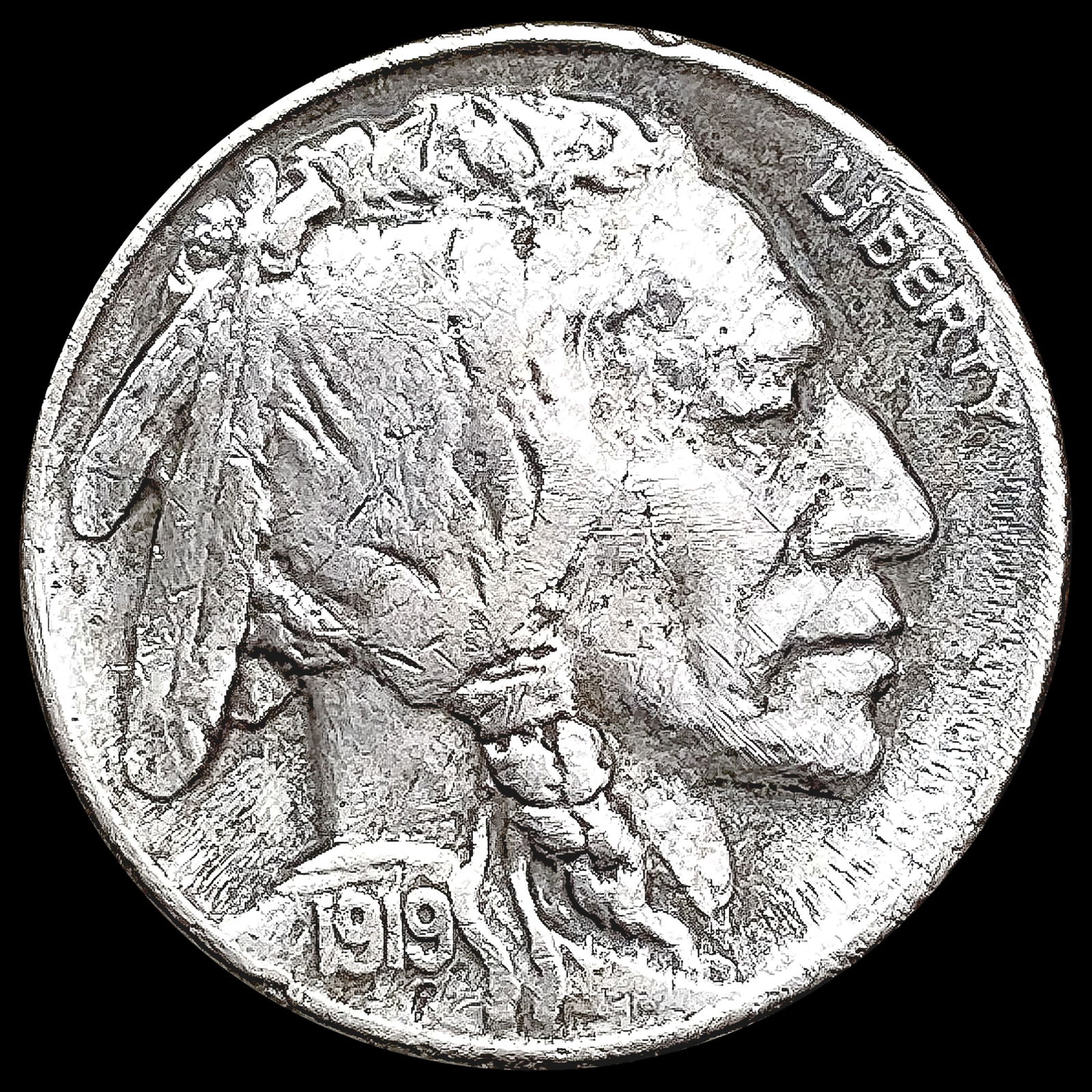 1919-S Buffalo Nickel CHOICE AU (1 of 2)