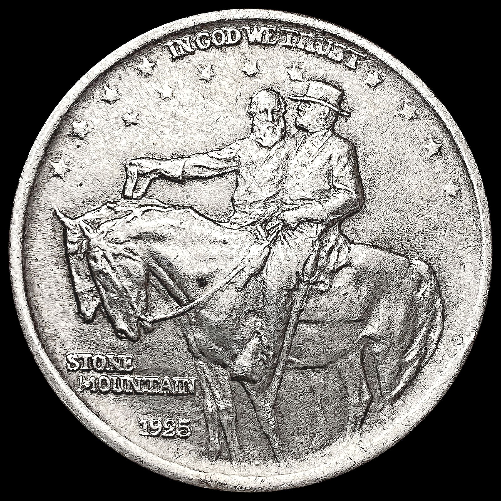 1925 Stone Mountain Half Dollar HIGH GRADE (1 of 2)
