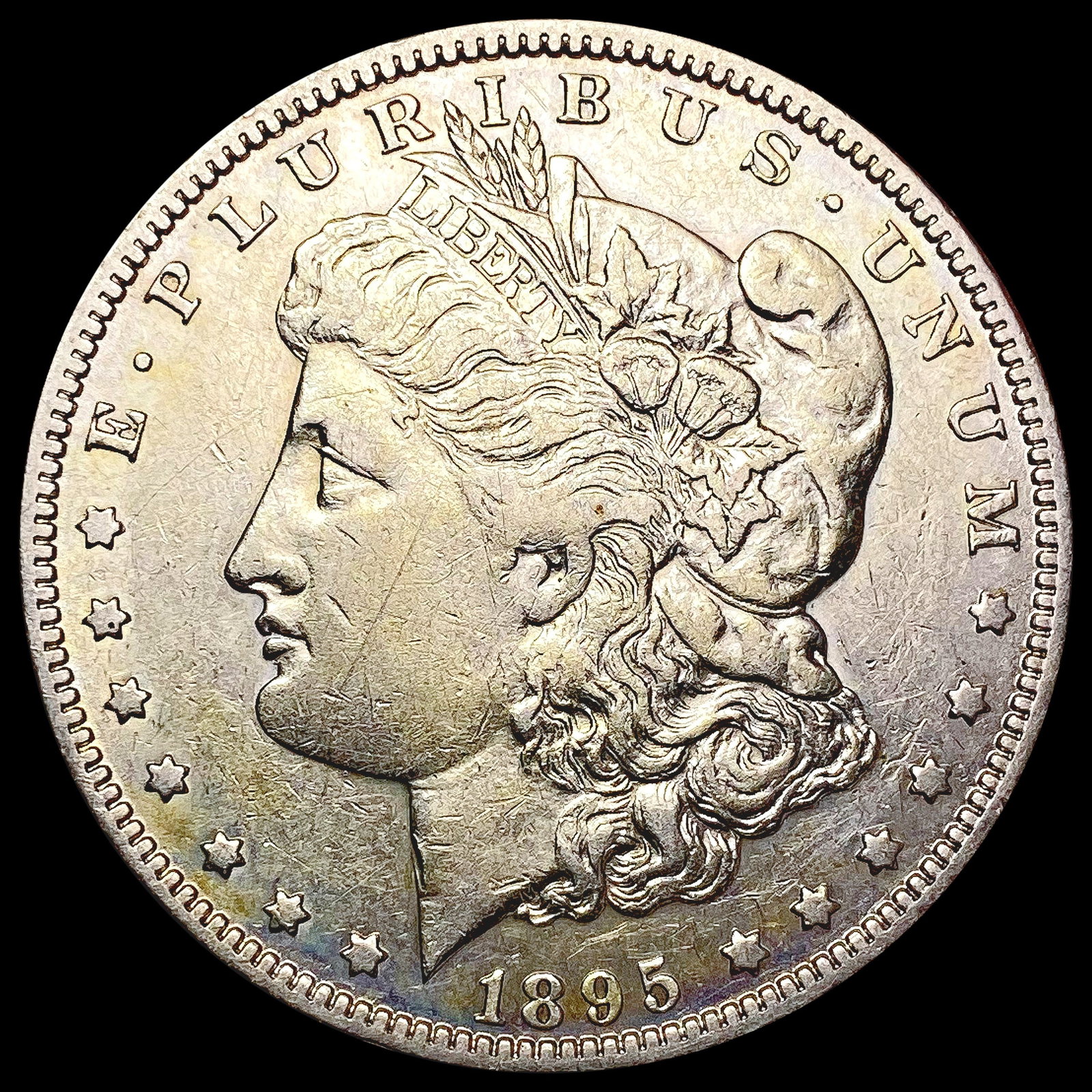 1895-O Morgan Silver Dollar CLOSELY UNCIRCULATED: 1895-O Morgan Silver Dollar CLOSELY UNCIRCULATED