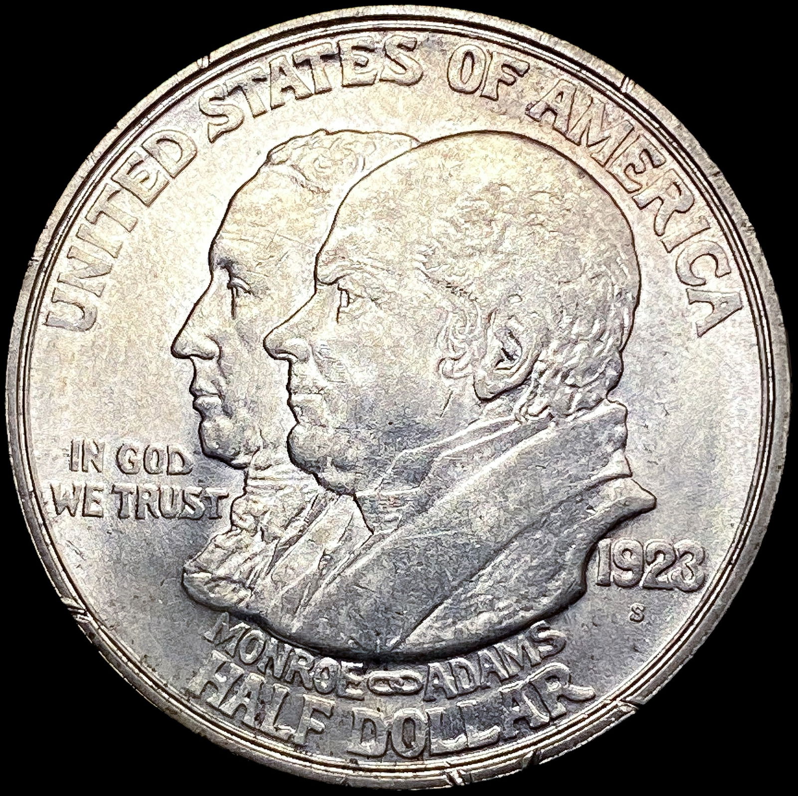1923-S Monroe Half Dollar UNCIRCULATED (1 of 2)