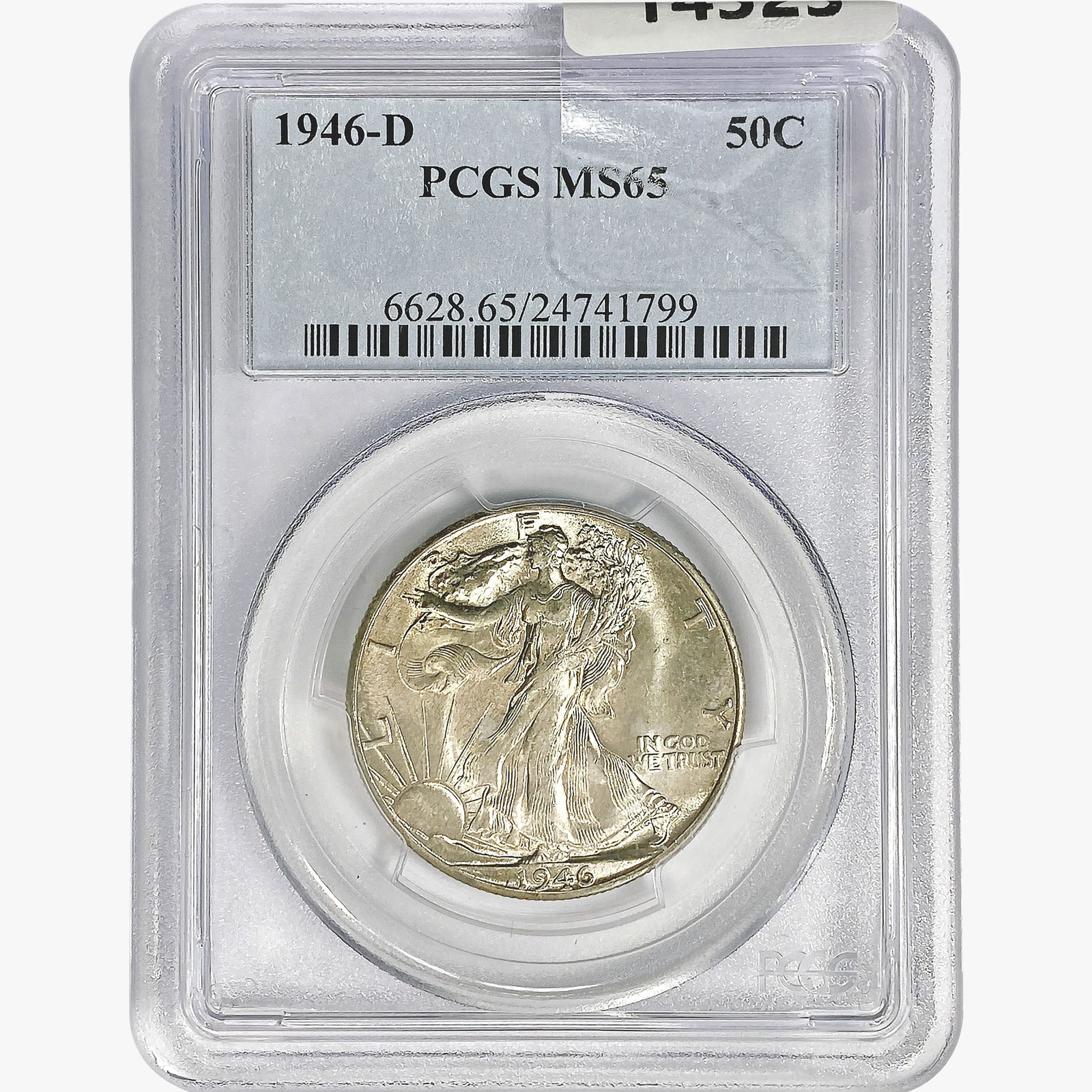 1946-D Walking Liberty Half Dollar PCGS MS65 (1 of 2)