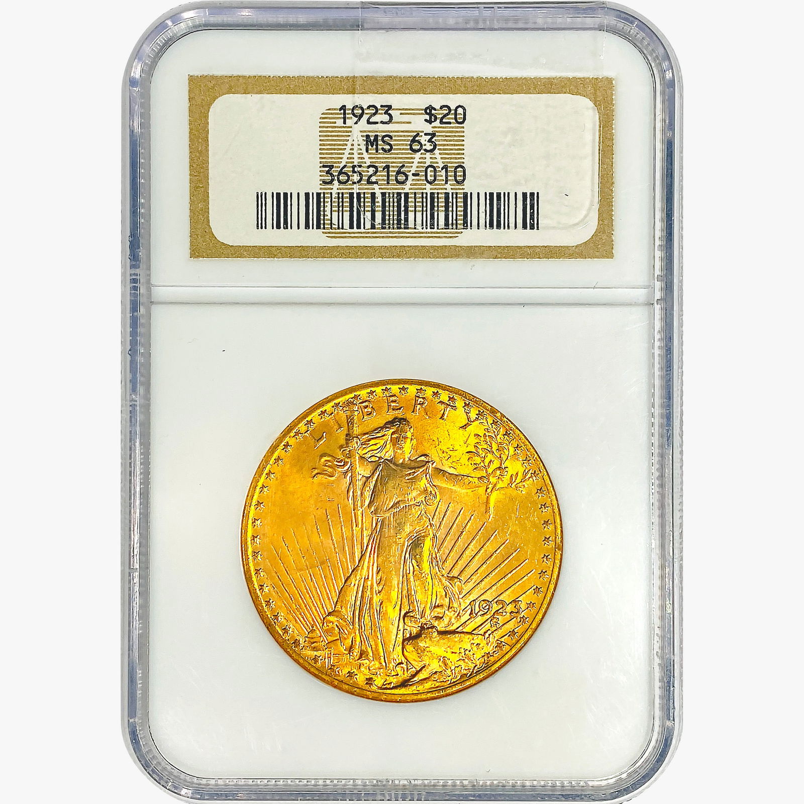 1923 $20 Gold Double Eagle NGC MS63 (1 of 2)