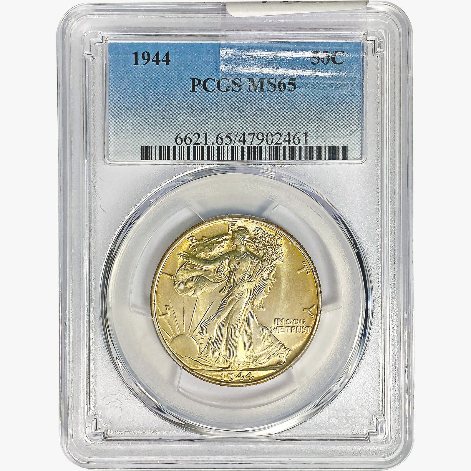 1944 Walking Liberty Half Dollar PCGS MS65 (1 of 2)