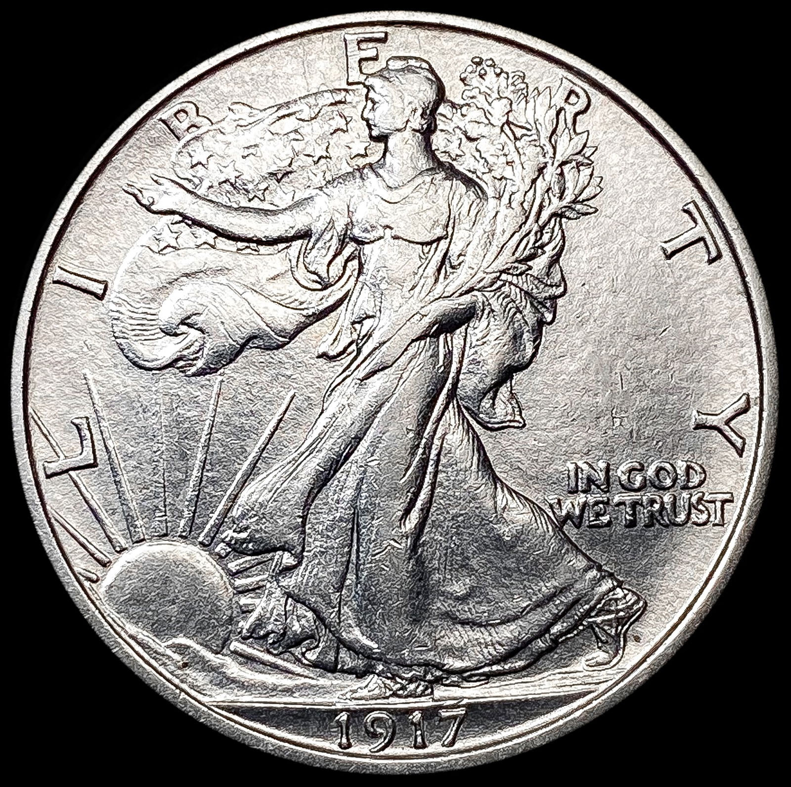 1917 Walking Liberty Half Dollar UNCIRCULATED (1 of 2)