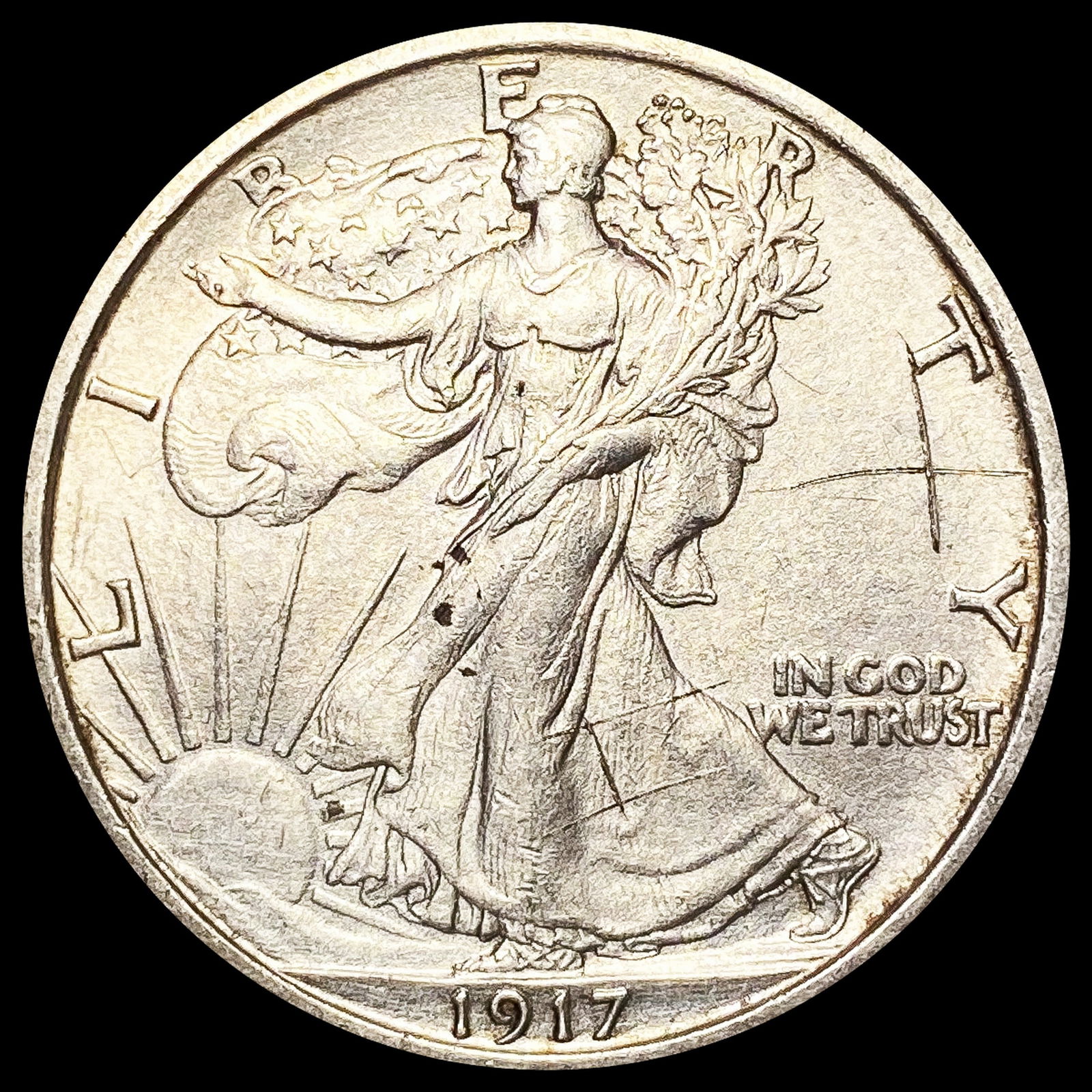 1917 Walking Liberty Half Dollar UNCIRCULATED (1 of 2)