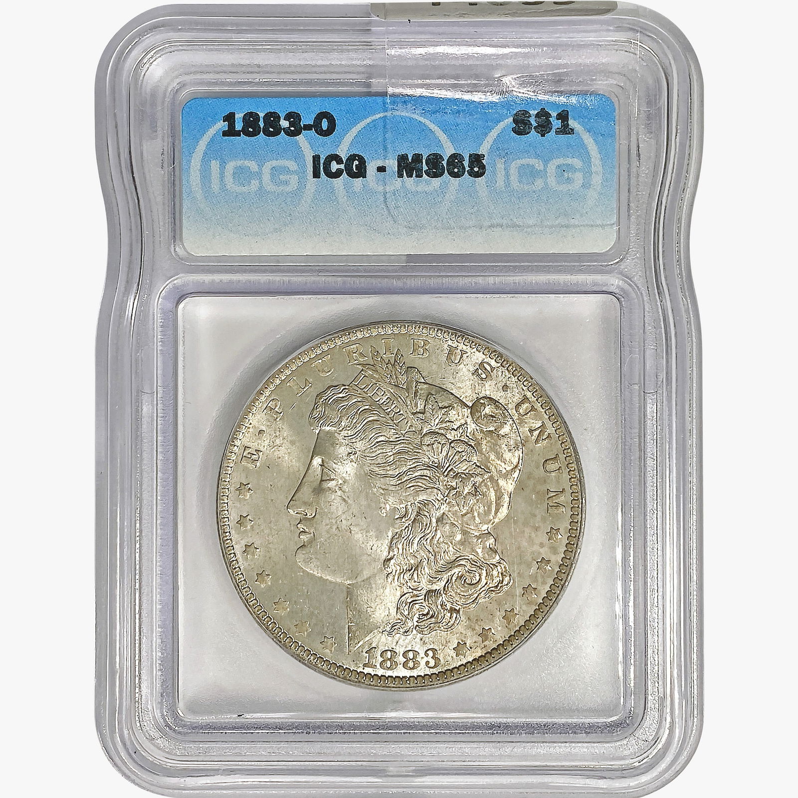 1883-O Morgan Silver Dollar ICG MS65 (1 of 2)