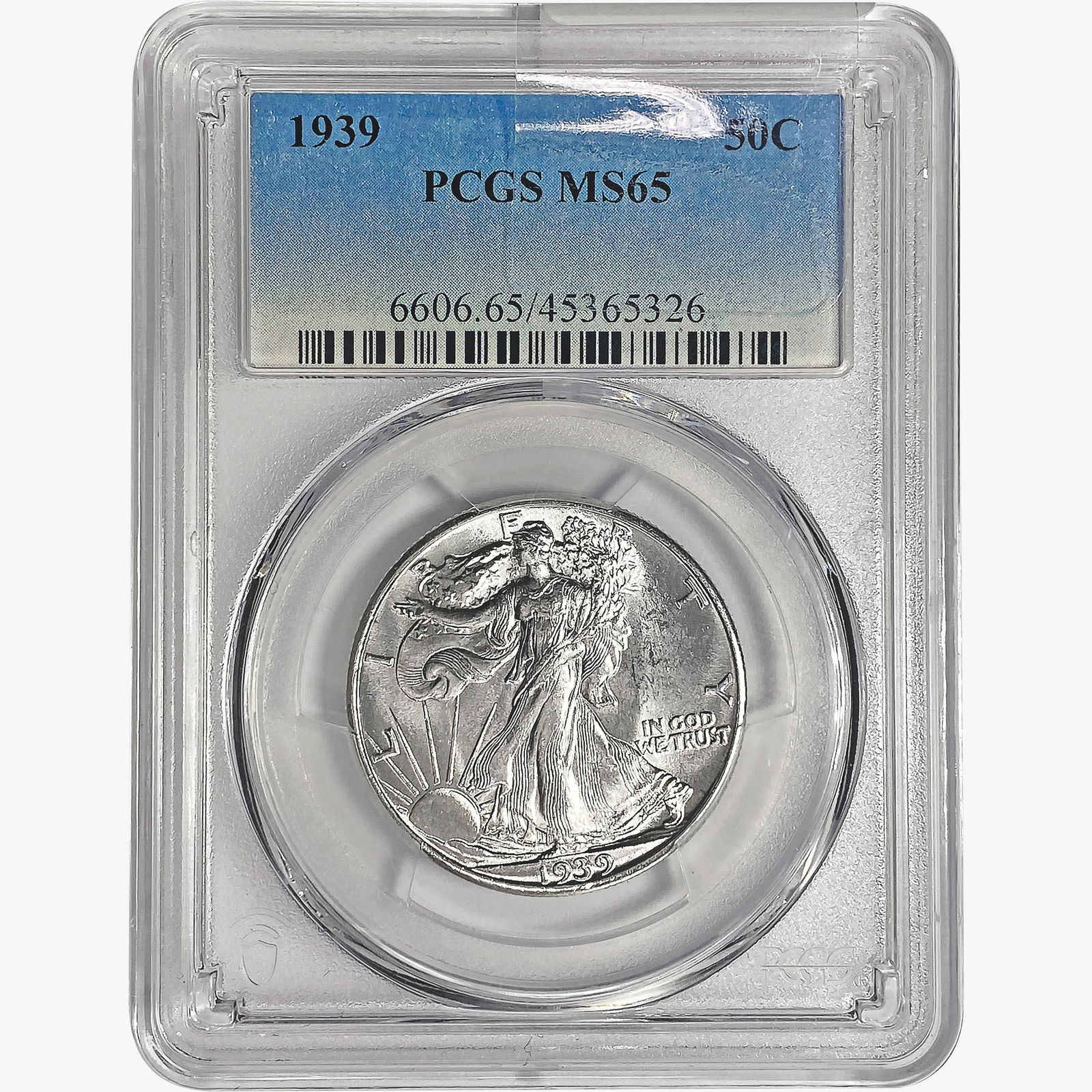 1939 Walking Liberty Half Dollar PCGS MS65 (1 of 2)