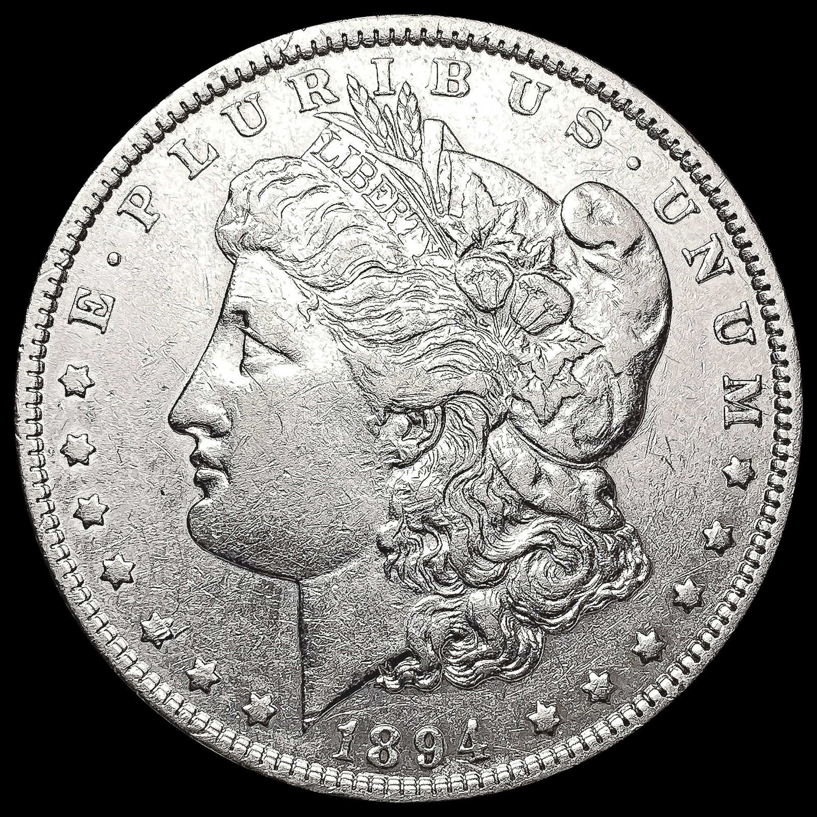 1894 Morgan Silver Dollar CLOSELY UNCIRCULATED (1 of 2)