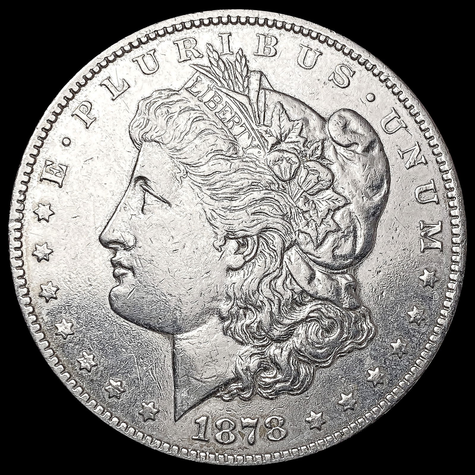 1878-CC Morgan Silver Dollar CLOSELY UNCIRCULATED (1 of 2)