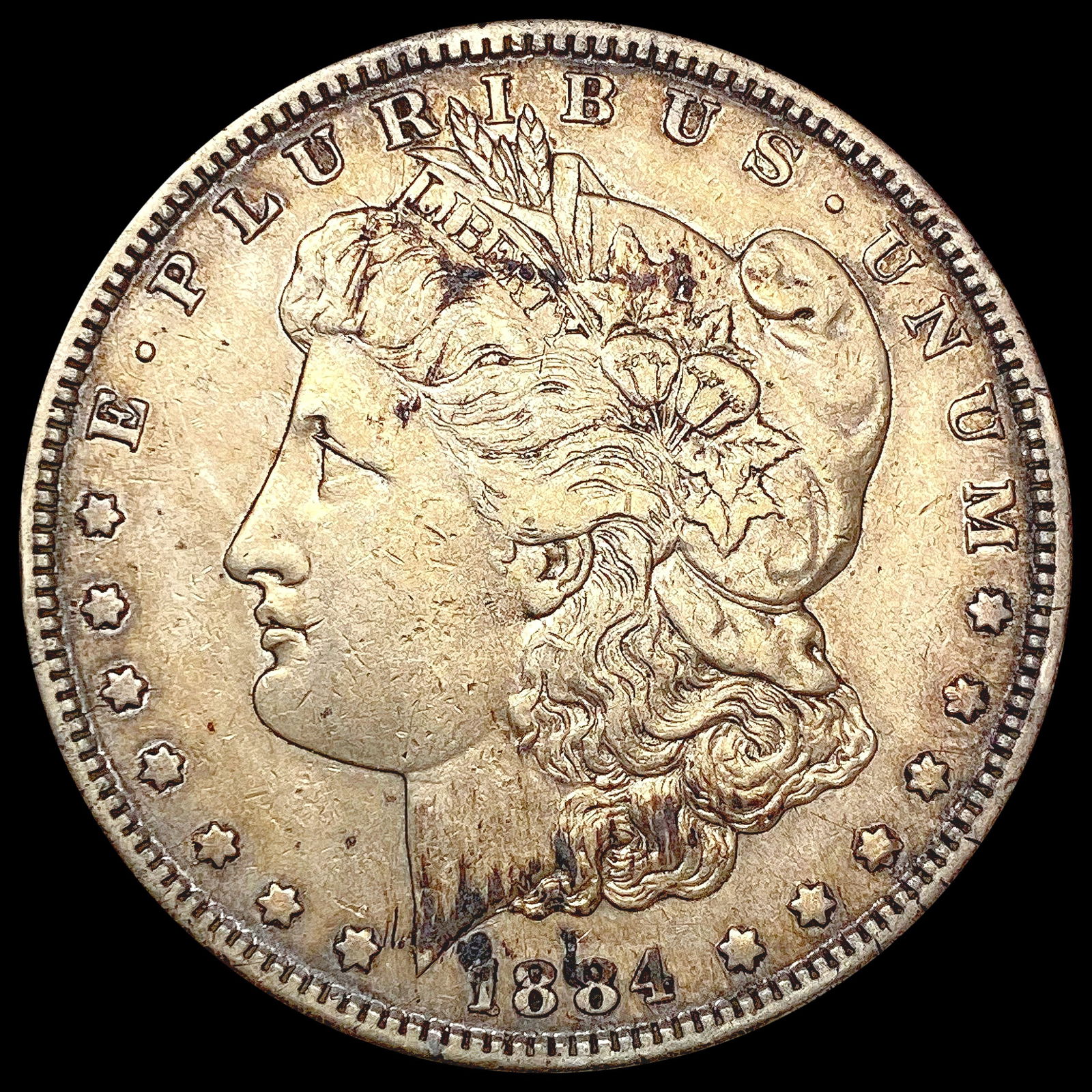 1884-S Morgan Silver Dollar LIGHTLY CIRCULATED (1 of 2)
