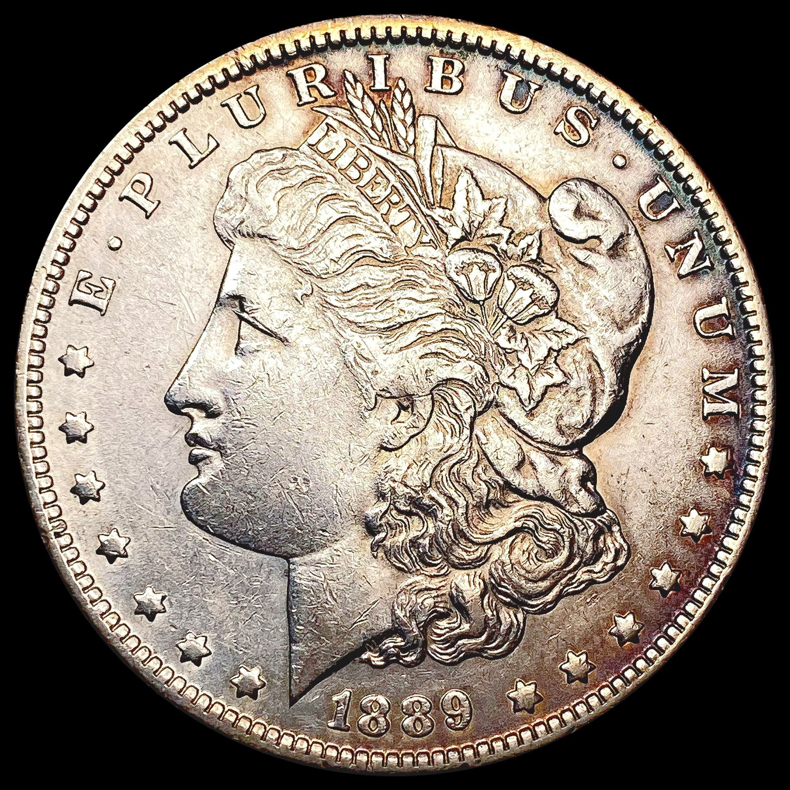 1889-O Morgan Silver Dollar NEARLY UNCIRCULATED (1 of 2)