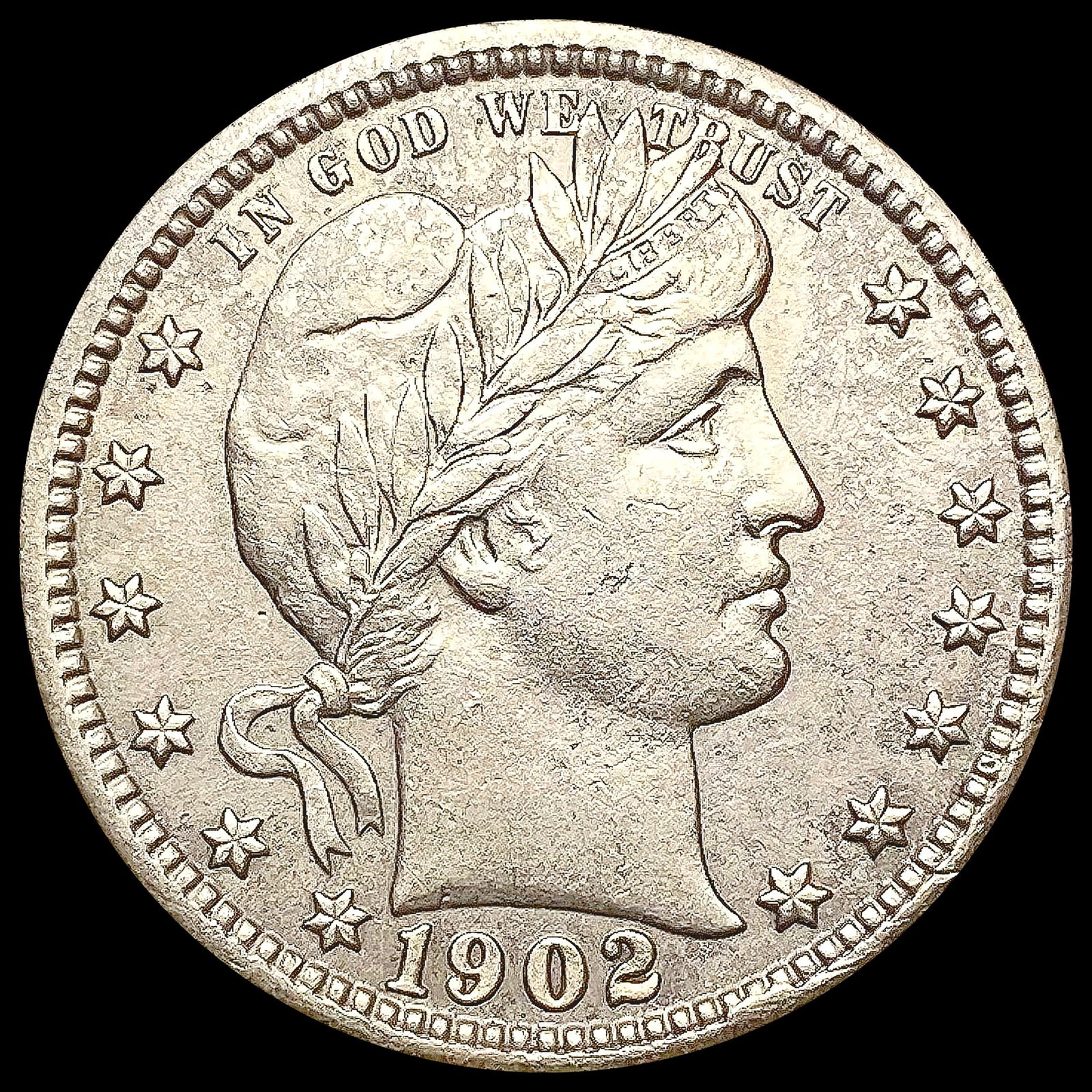 1902 Barber Quarter CLOSELY UNCIRCULATED (1 of 2)