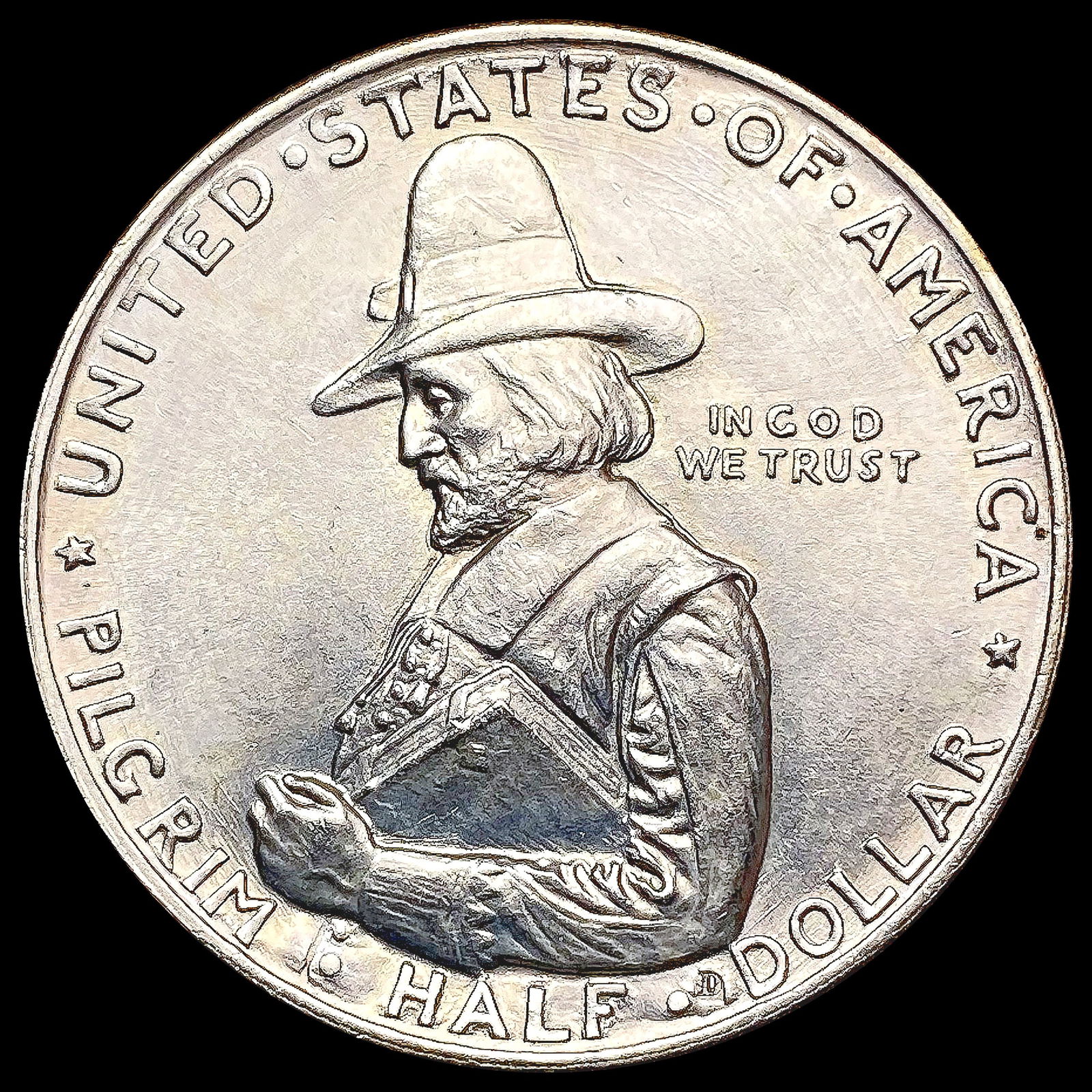 1920 Pilgrim Half Dollar UNCIRCULATED (1 of 2)