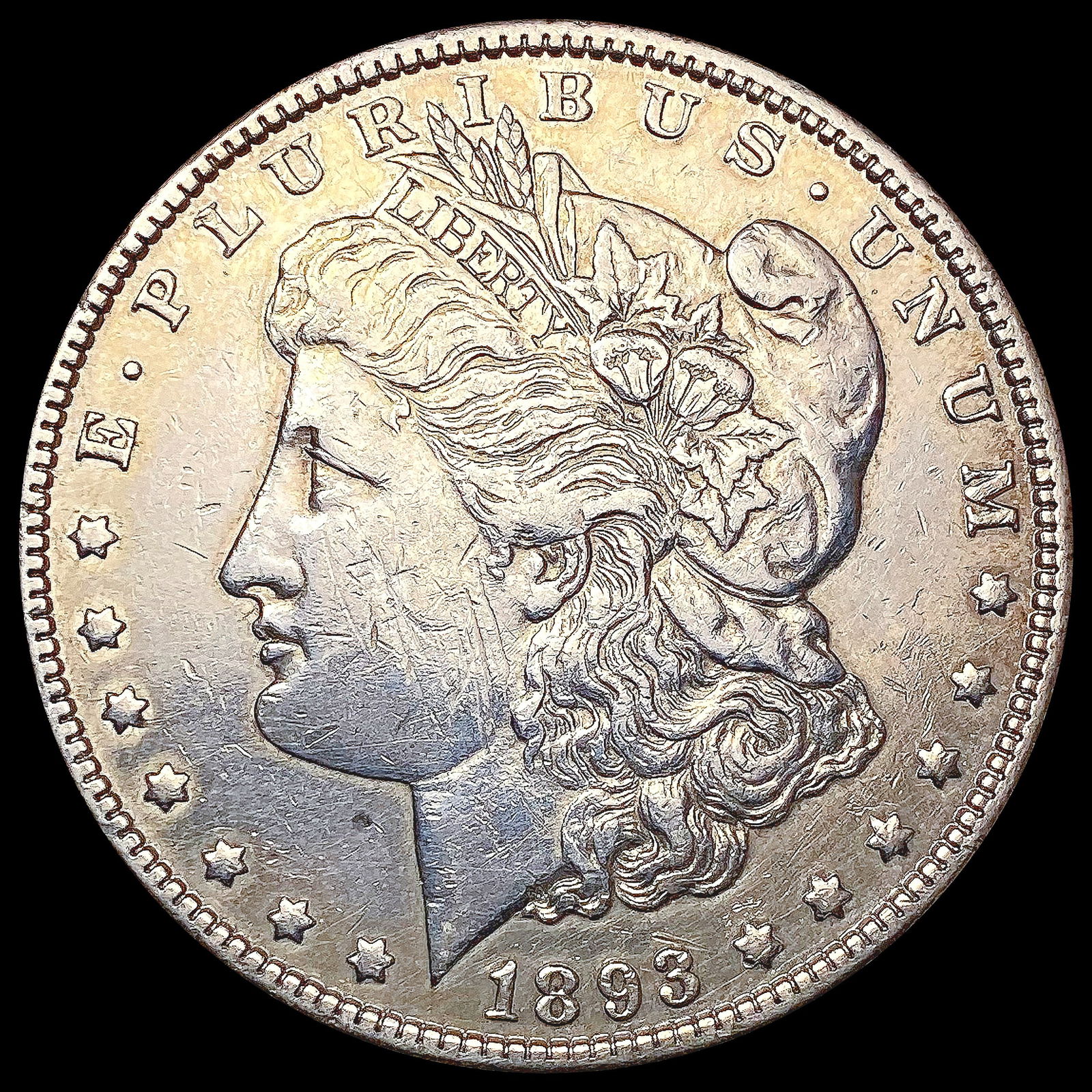 1893 Morgan Silver Dollar NEARLY UNCIRCULATED (1 of 2)