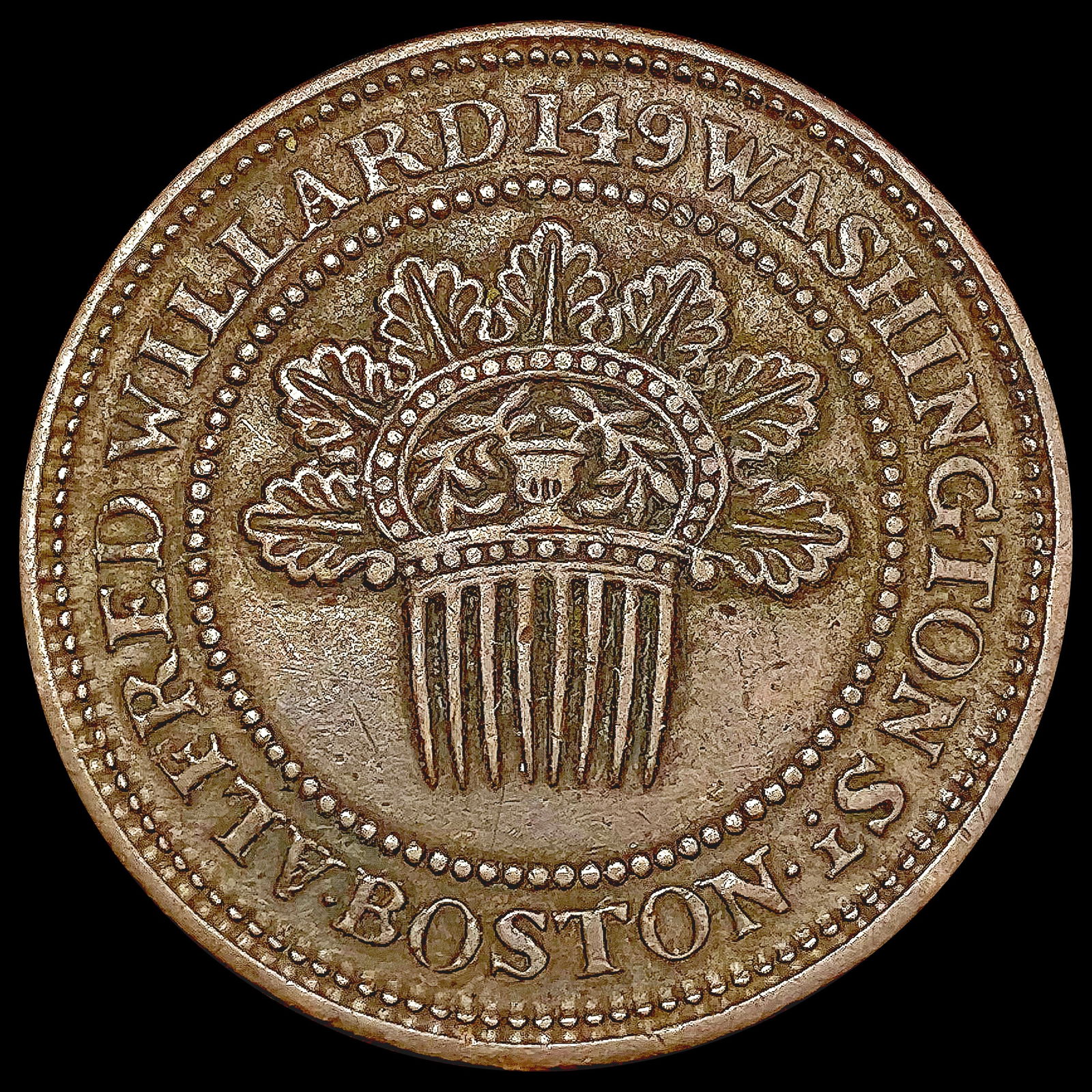 1837 Hard Times Token NEARLY UNCIRCULATED (1 of 2)