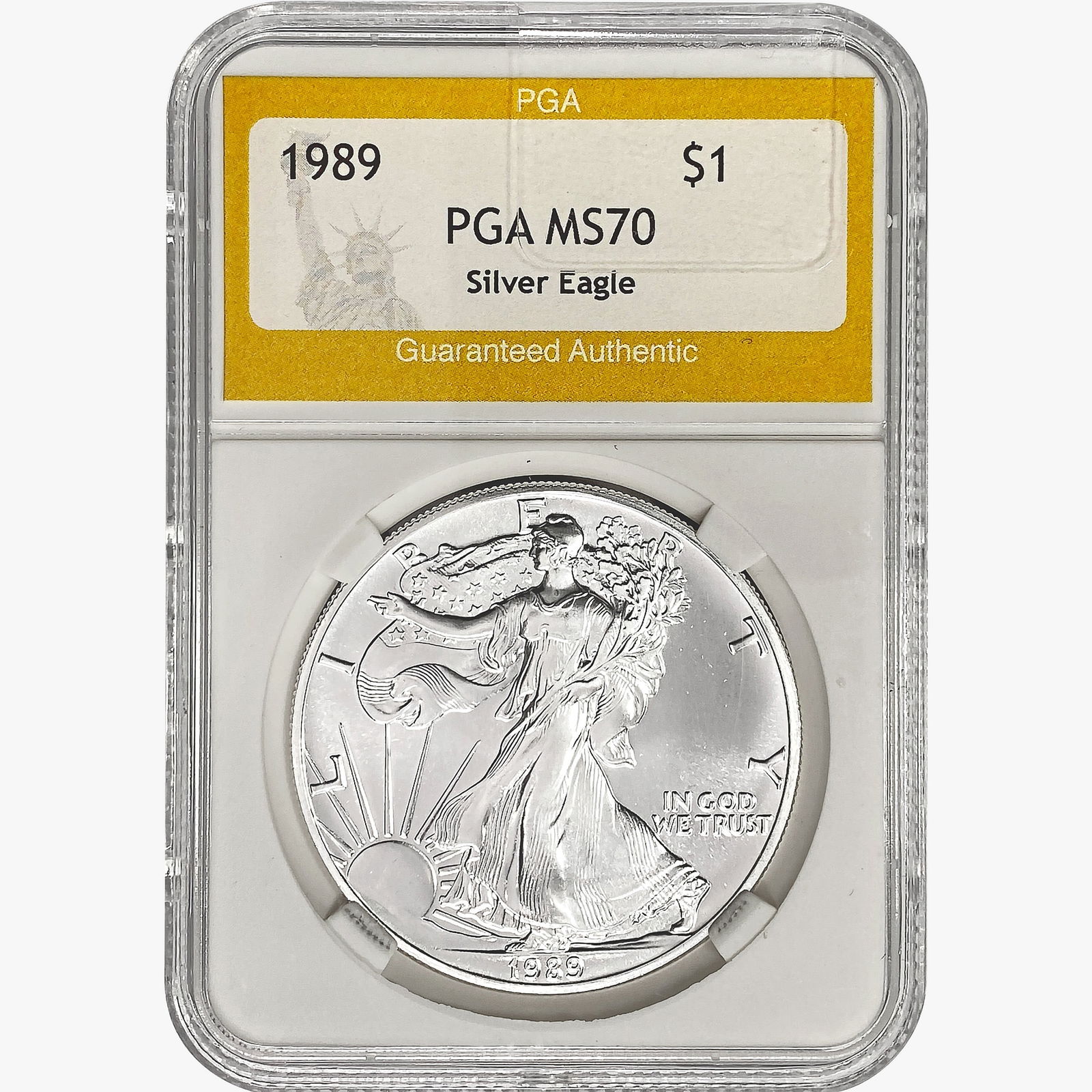 1989 American 1oz Silver Eagle PGA MS70 (1 of 2)