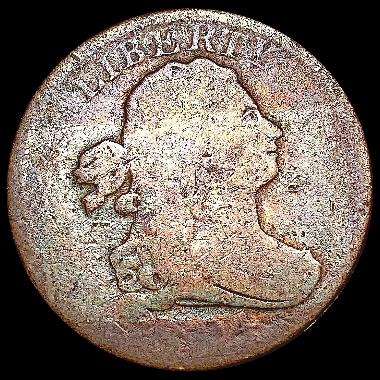 1804 Draped Bust Half Cent NICELY CIRCULATED (1 of 2)