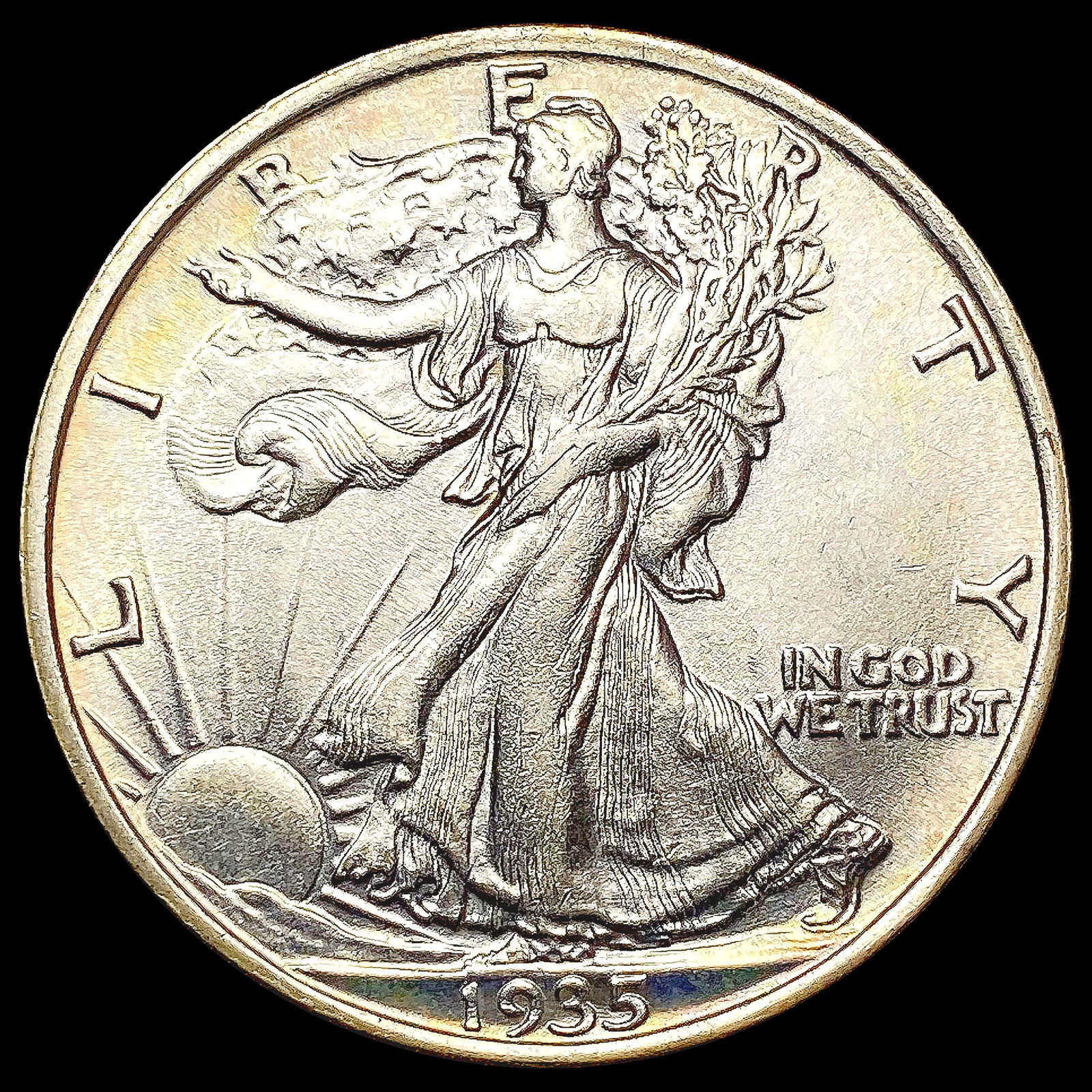 1935 Walking Liberty Half Dollar UNCIRCULATED (1 of 2)