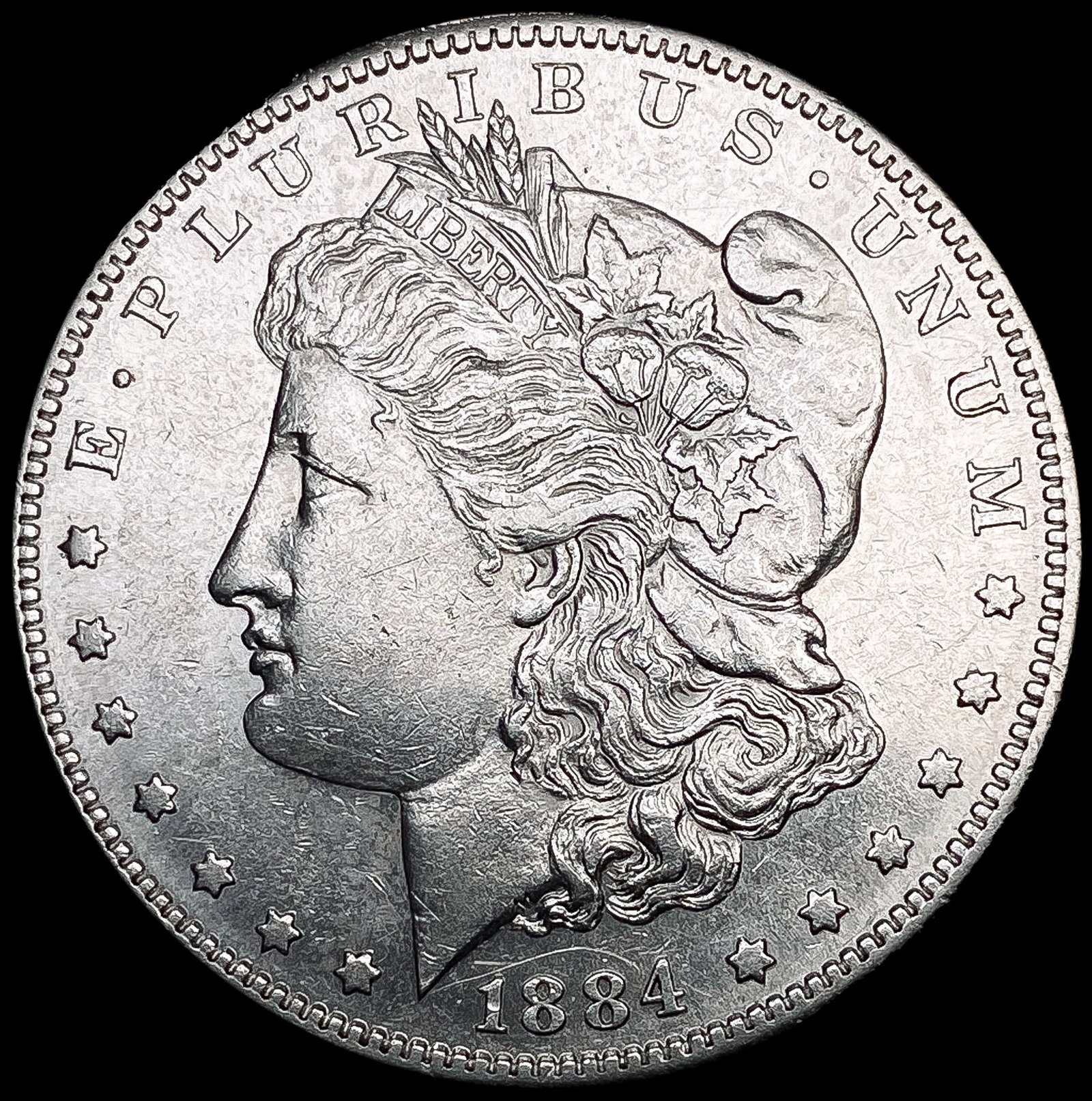 1884-S Morgan Silver Dollar CLOSELY UNCIRCULATED (1 of 2)