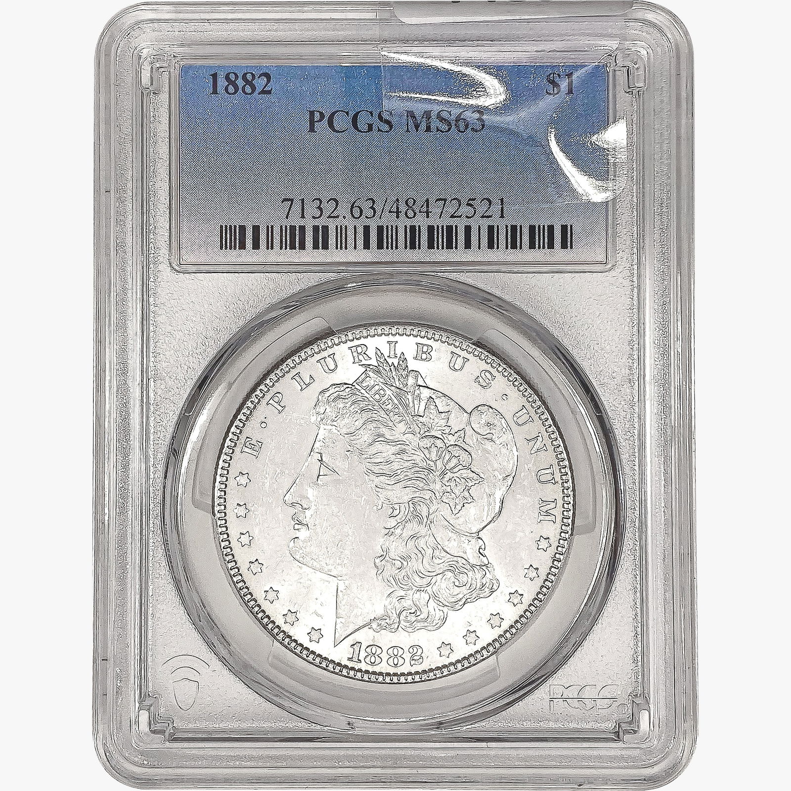 1882 Morgan Silver Dollar PCGS MS63 (1 of 2)