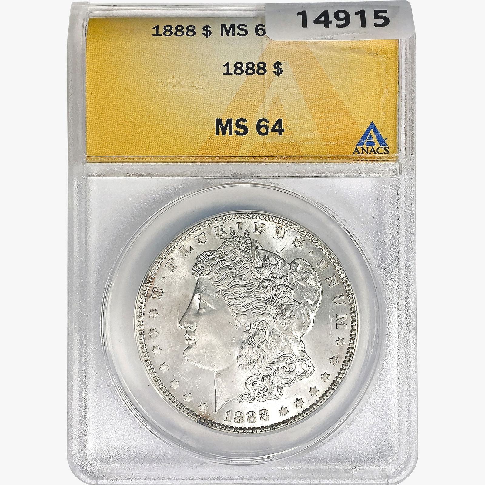 1888 Morgan Silver Dollar ANACS MS64 (1 of 2)