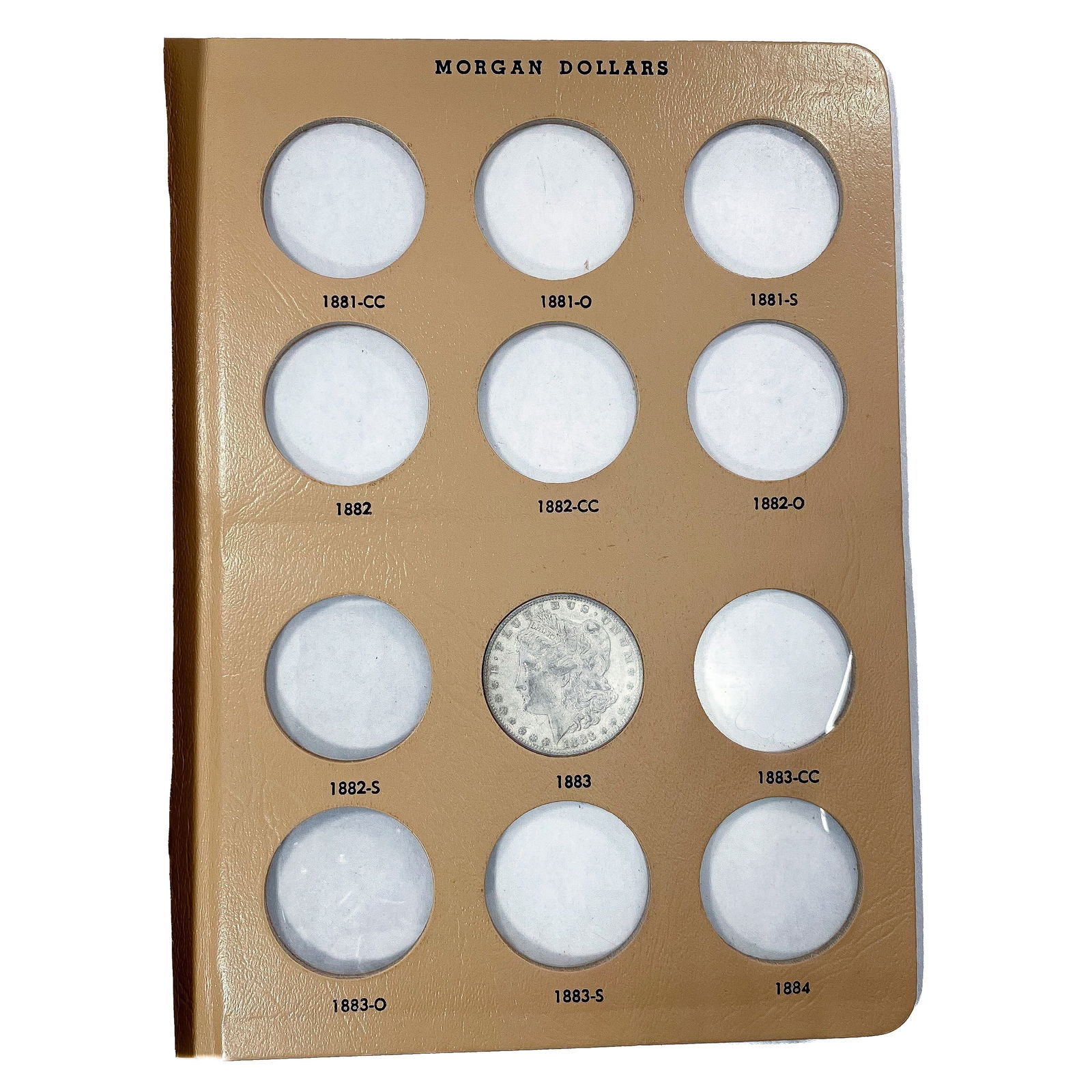 1883-1884 Morgan Dollar Book [2 Coins] (1 of 5)