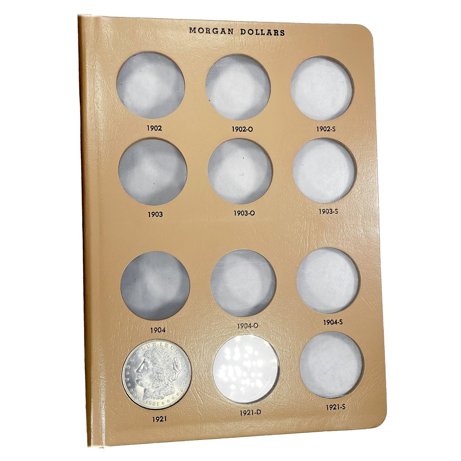 1921 Mogan Dollar Book [1 Coin]: 1921 Mogan Dollar Book [1 Coin]