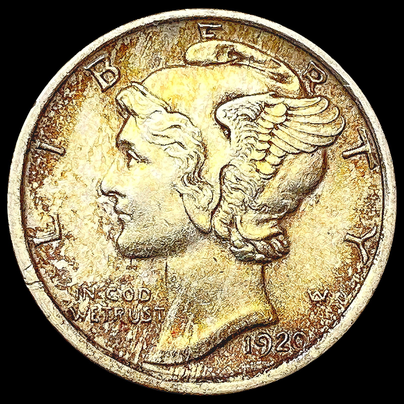 1920-S Mercury Dime UNCIRCULATED (1 of 2)