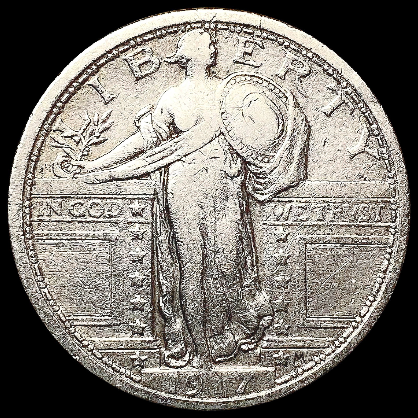 1917 Standing Liberty Quarter CLOSELY UNCIRCULATED (1 of 2)