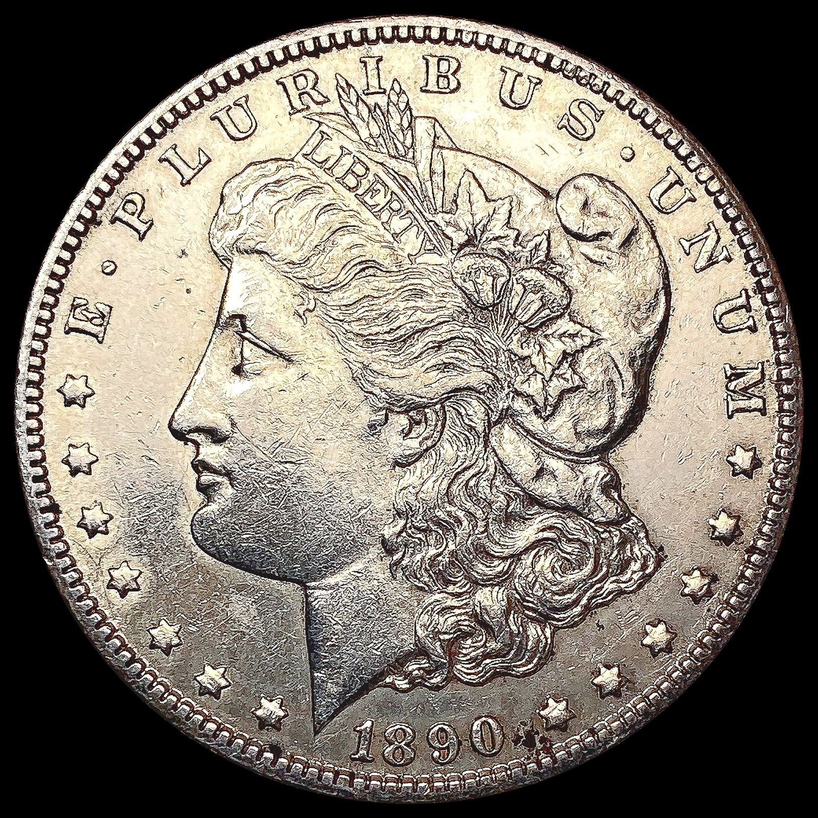 1890-CC Morgan Silver Dollar UNCIRCULATED: 1890-CC Morgan Silver Dollar UNCIRCULATED