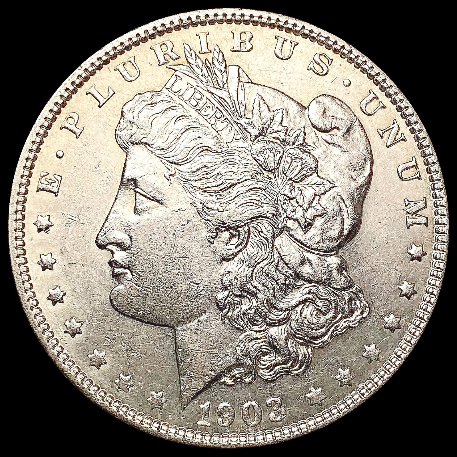 1903 Morgan Silver Dollar CHOICE AU (1 of 2)