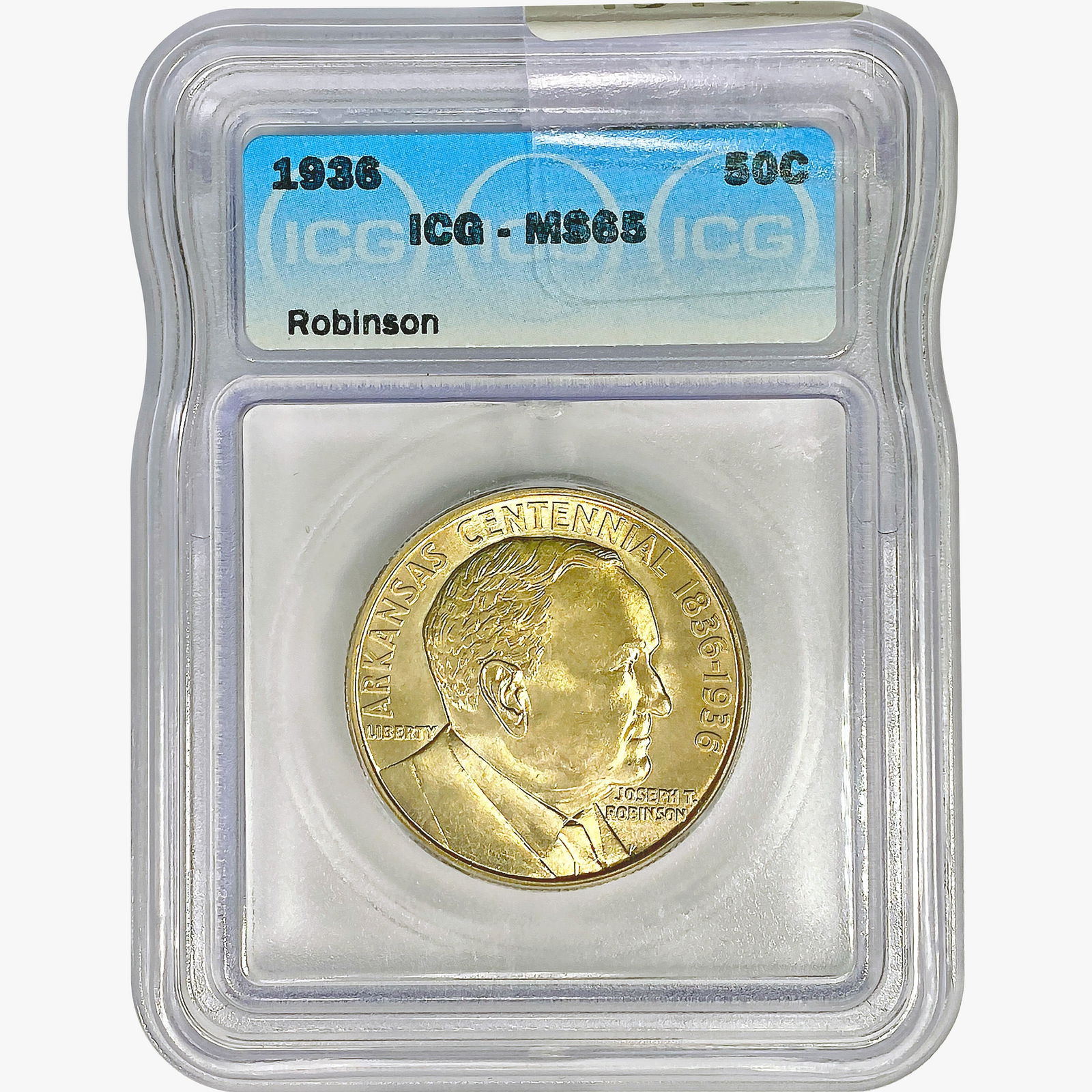1936 Robinson Half Dollar ICG MS65 (1 of 2)