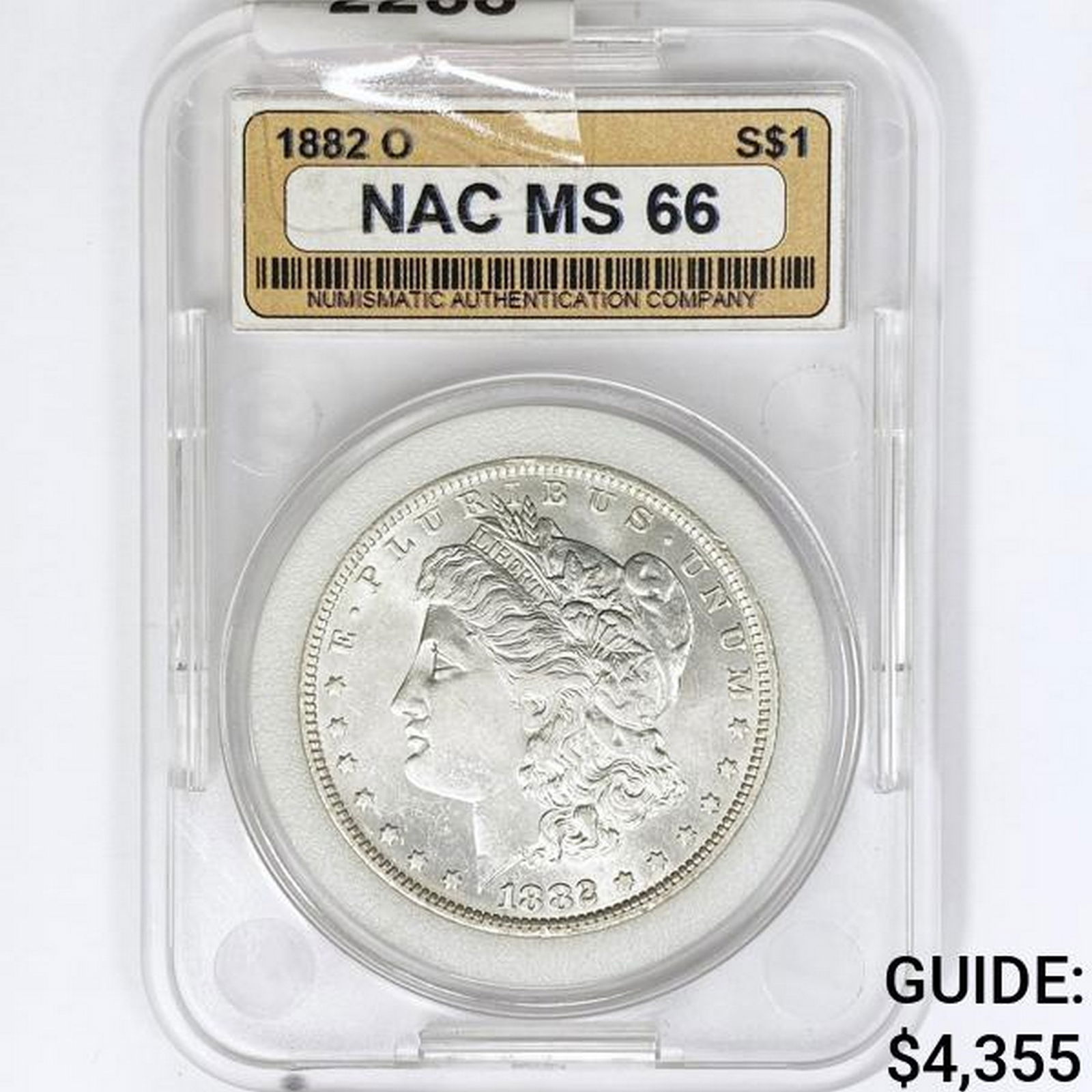 1882-O Morgan Silver Dollar NAC MS66 (1 of 2)