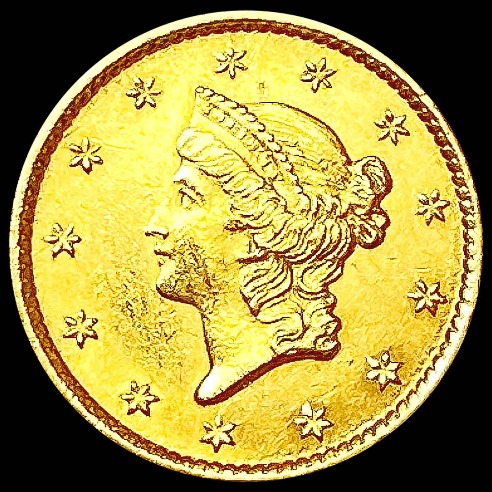 1850-O Rare Gold Dollar UNCIRCULATED (1 of 2)