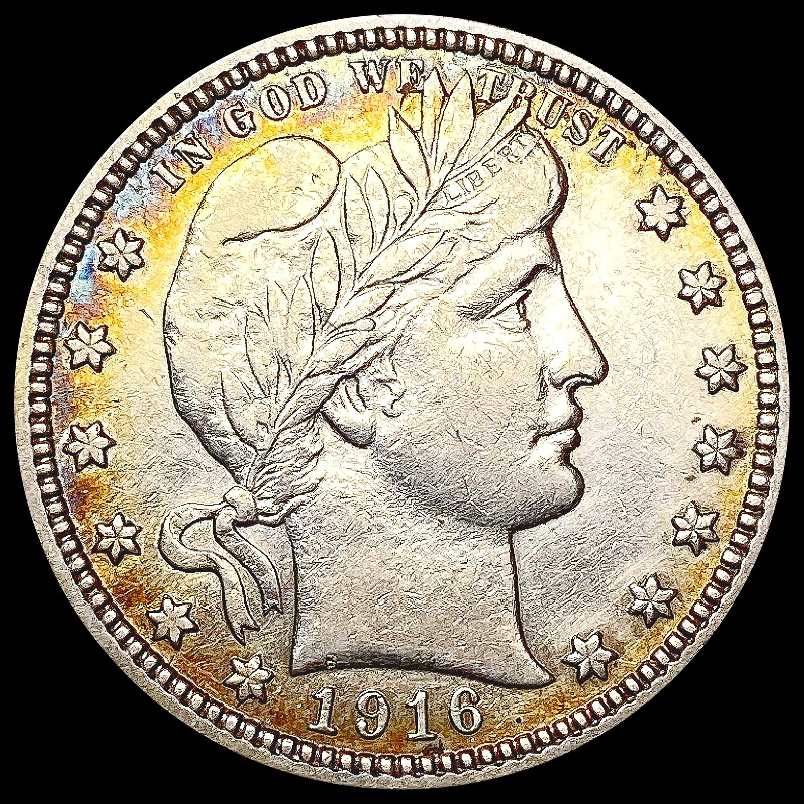 1916-D Barber Quarter CLOSELY UNCIRCULATED (1 of 2)