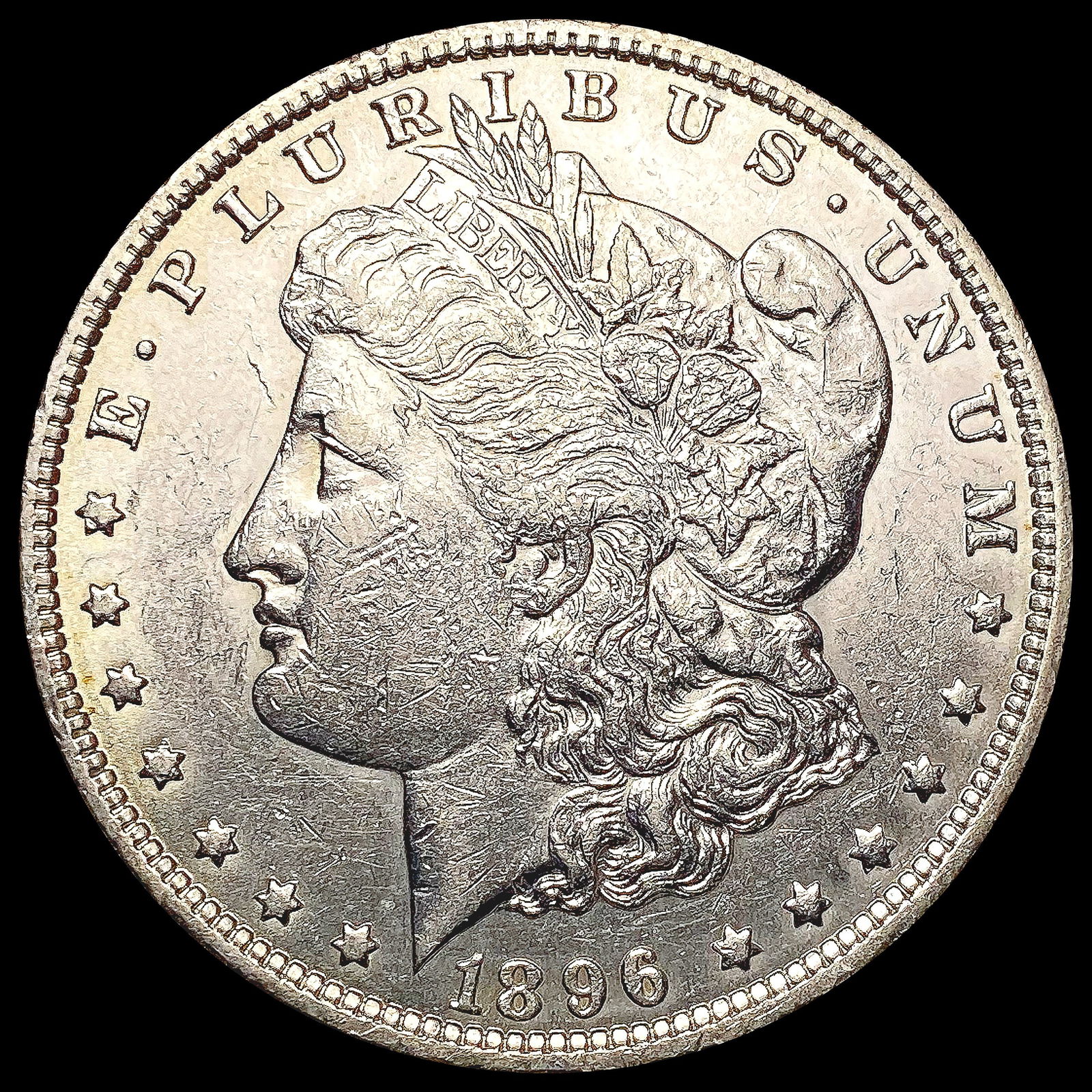 1896-O Morgan Silver Dollar CHOICE AU (1 of 2)