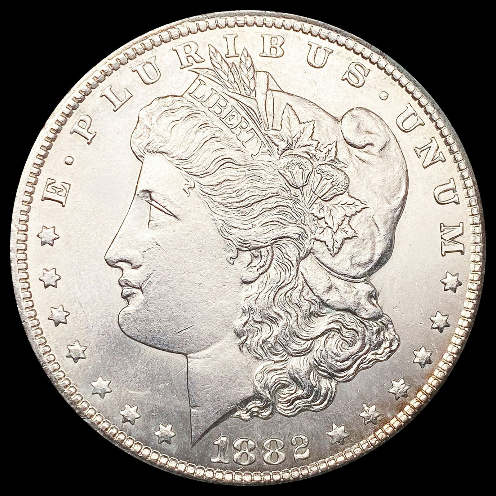 1882-CC Morgan Silver Dollar UNCIRCULATED (1 of 2)
