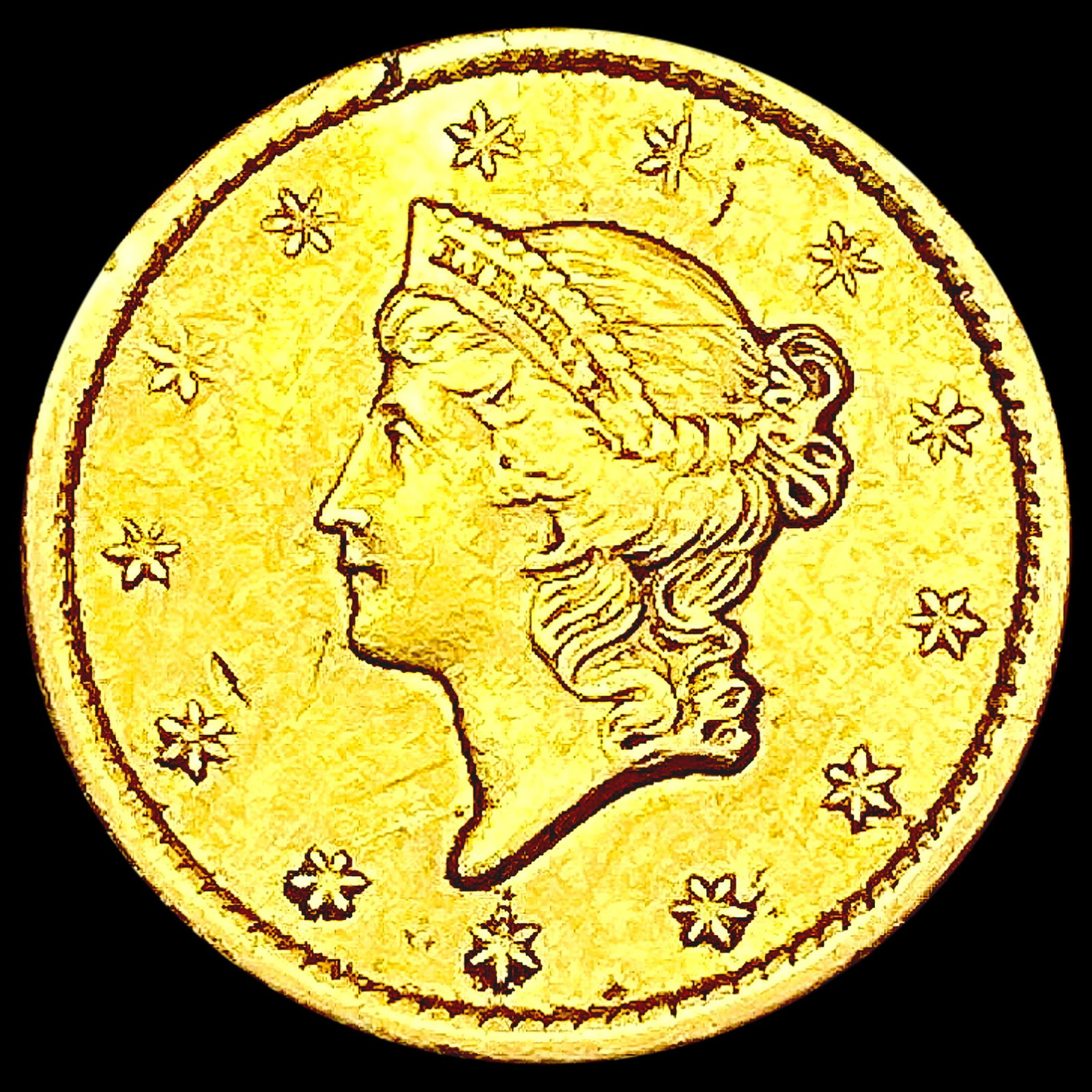 1852-O Rare Gold Dollar HIGH GRADE (1 of 2)