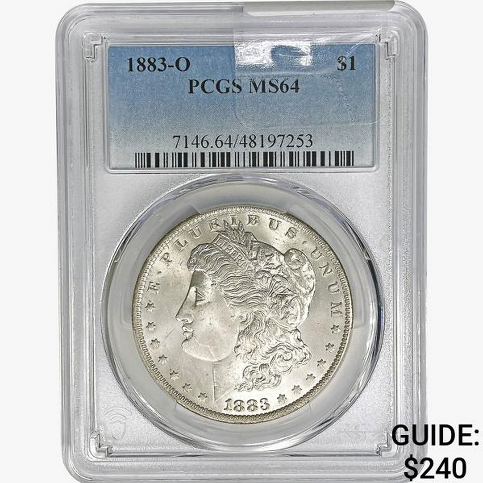 1883-O Morgan Silver Dollar PCGS MS64 (1 of 2)